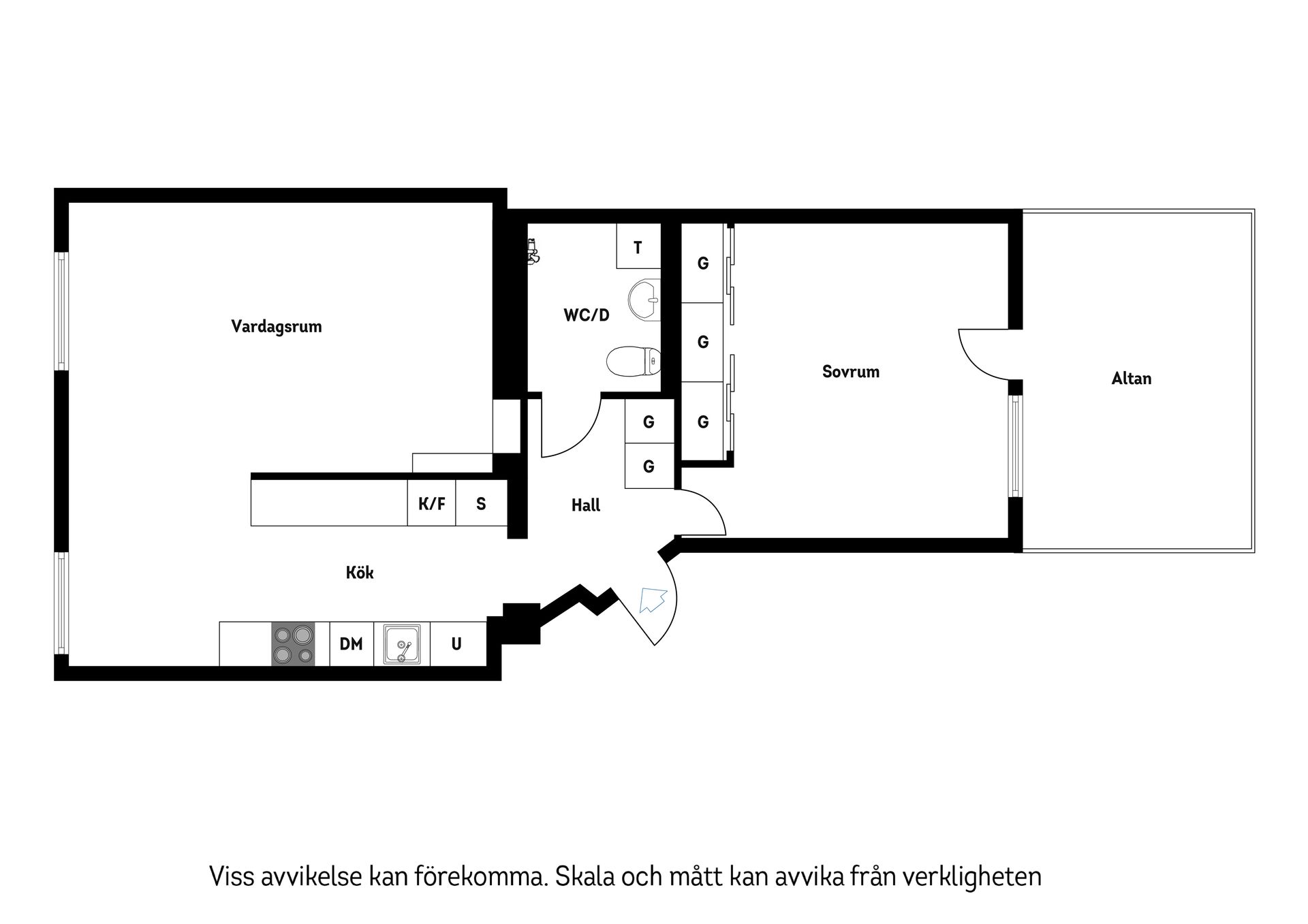 Bostadsrätt, Kyrkvägen 32B, Hersby, Lidingö