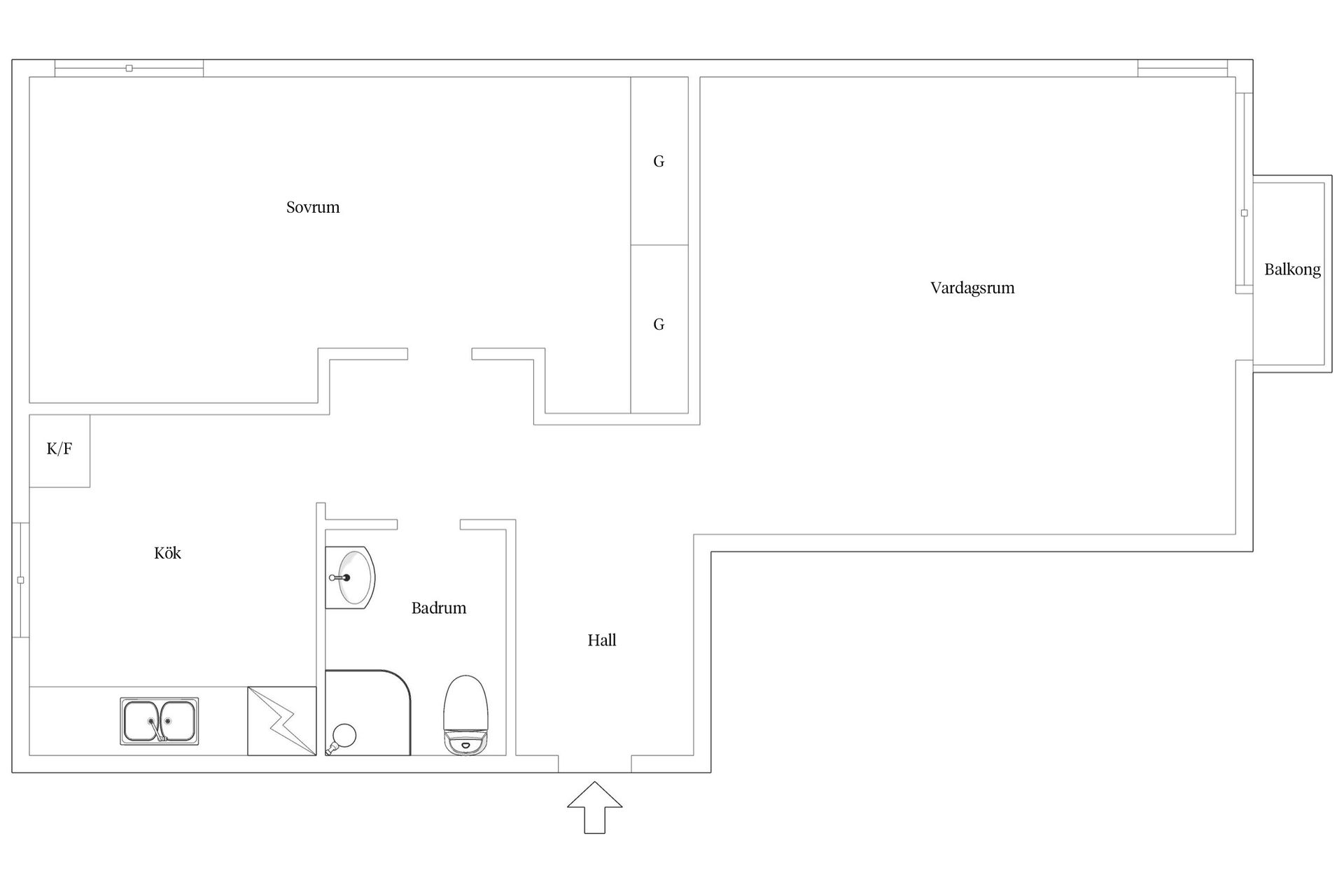 Bostadsrätt, Skolgatan 5B, Anderslöv, Trelleborg