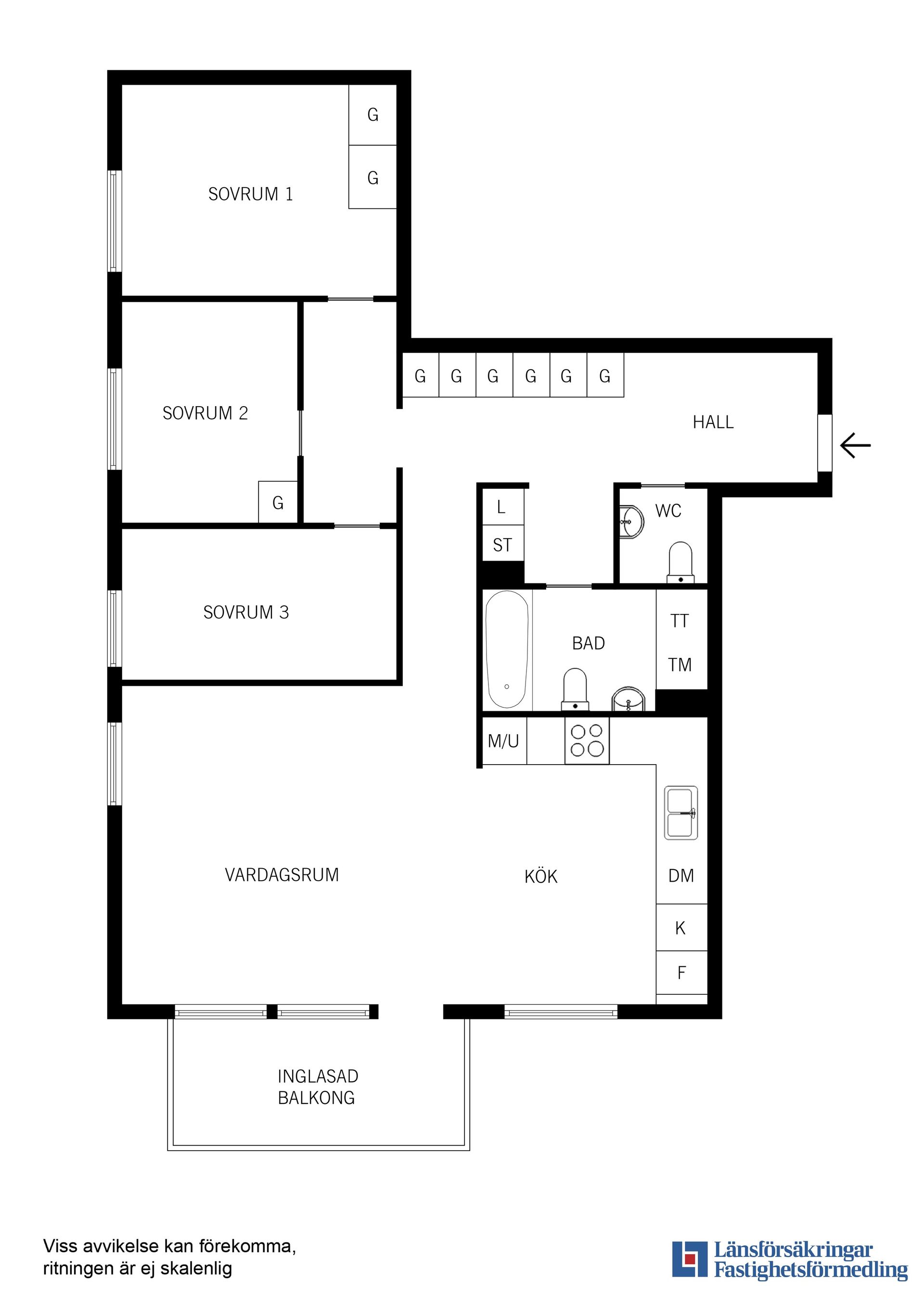 Bostadsrätt, Lotta Svärds Gränd 9, Hägersten, Stockholm