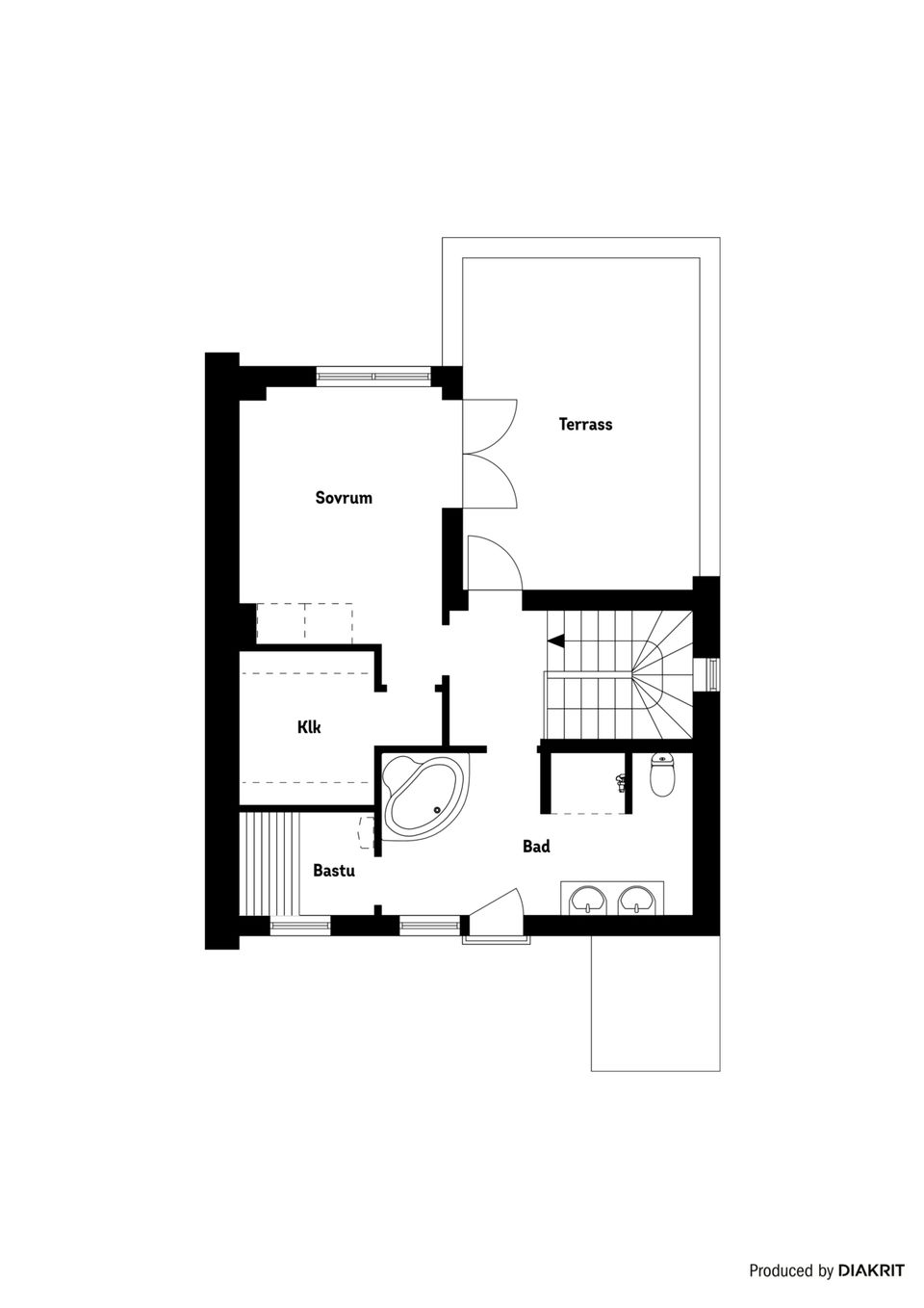 Villa, Radhus, Handbollsvägen 7, Brandholmen, Nyköping
