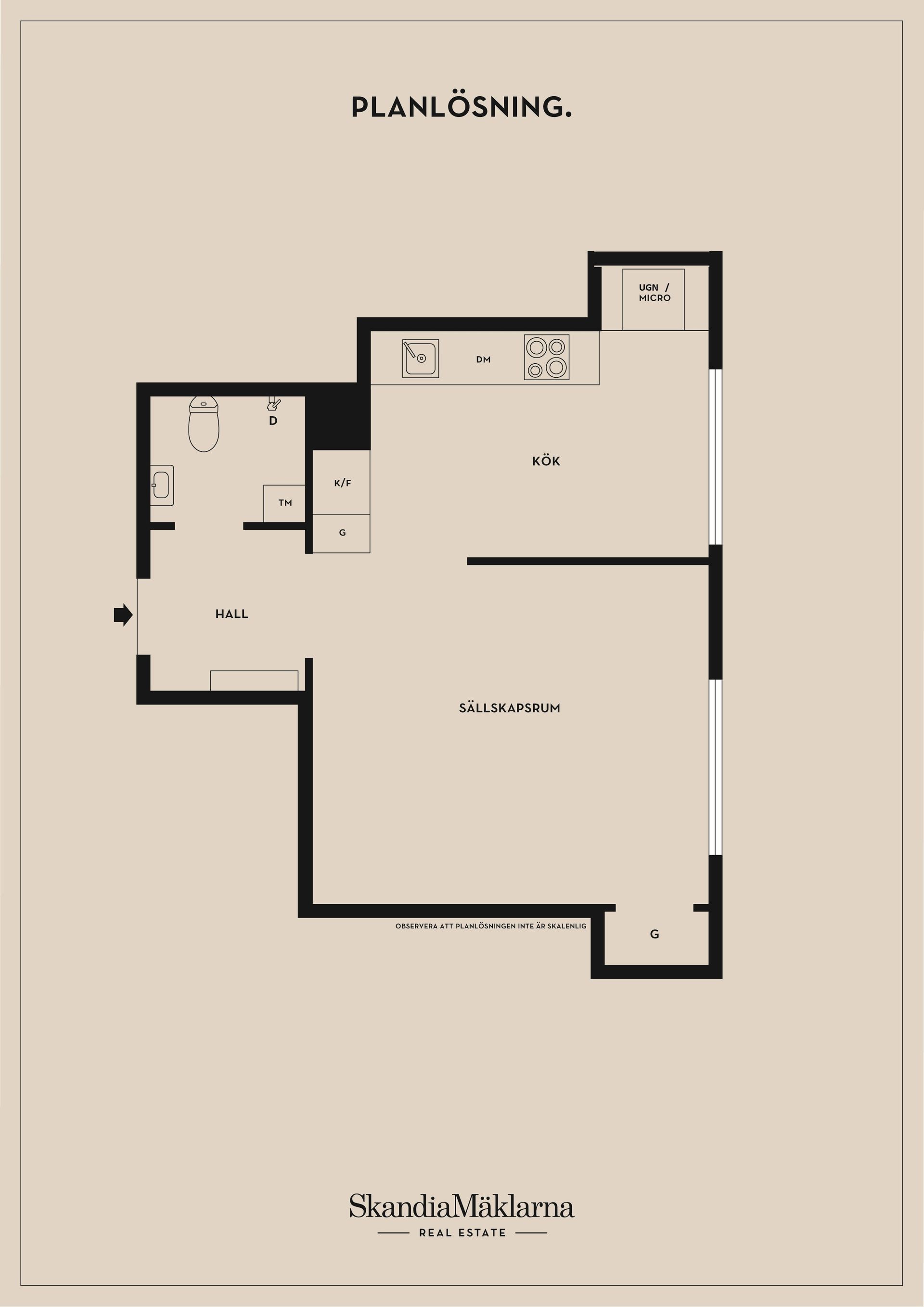 Bostadsrätt, Kungsklippan 12, Kungsholmen - Nedre Kungsholmen, Stockholm