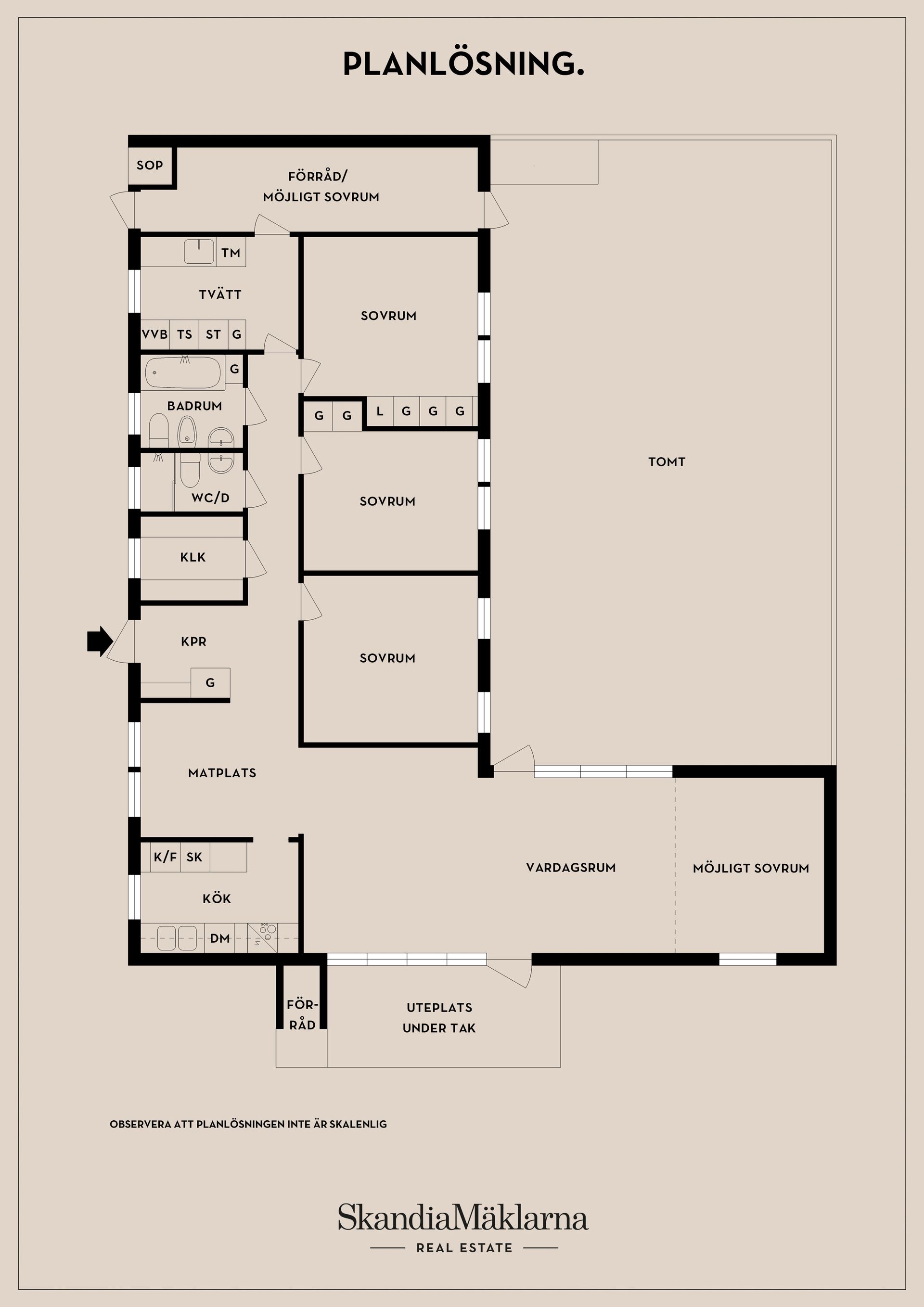 Radhus, Porsvägen 80, Törnskogen/ Vaxmora, Sollentuna