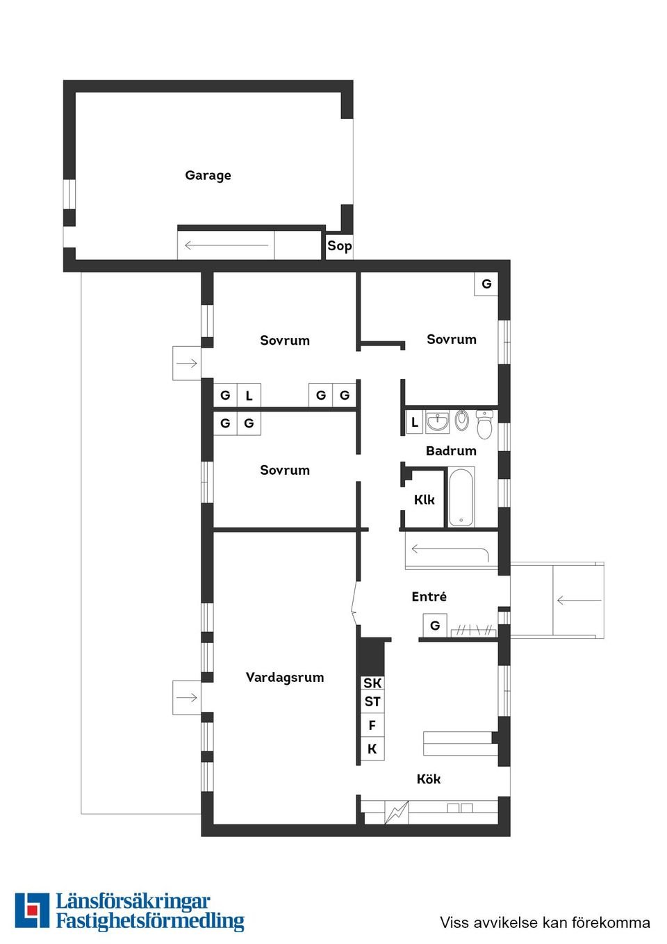 Villa, Genvägen 43, Änge, Offerdal, Krokom