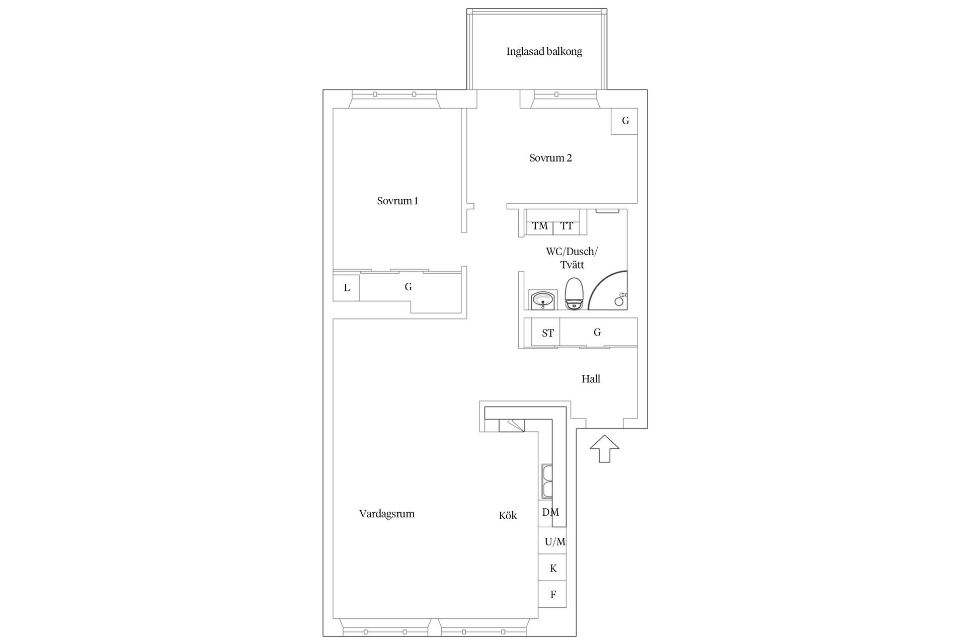 Bostadsrätt, Vallfrögatan 14, Centrala Hisingen, Göteborg