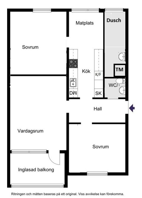 Bostadsrätt, Dragverksgatan 57, Bäckby, Västerås