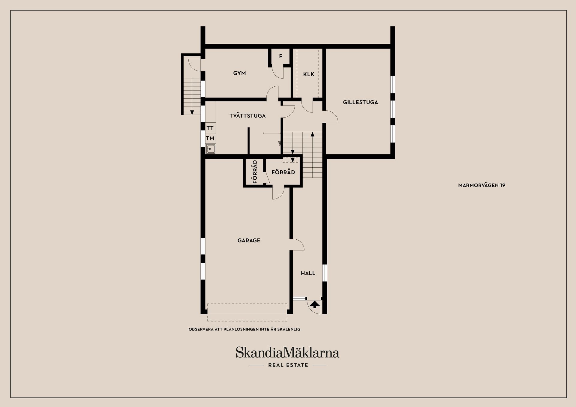 Villa, Marmorvägen 19, Skåreberget, Karlstad