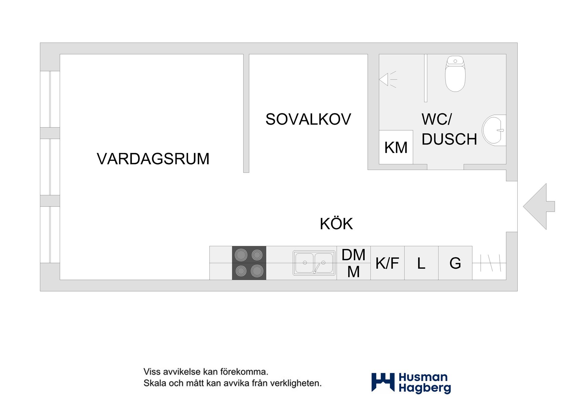 Bostadsrätt, Lagmansgatan 30B, Grubbe, Umeå