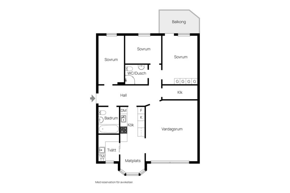 Bostadsrätt, Drottninggatan 4, Centralt, Linköping