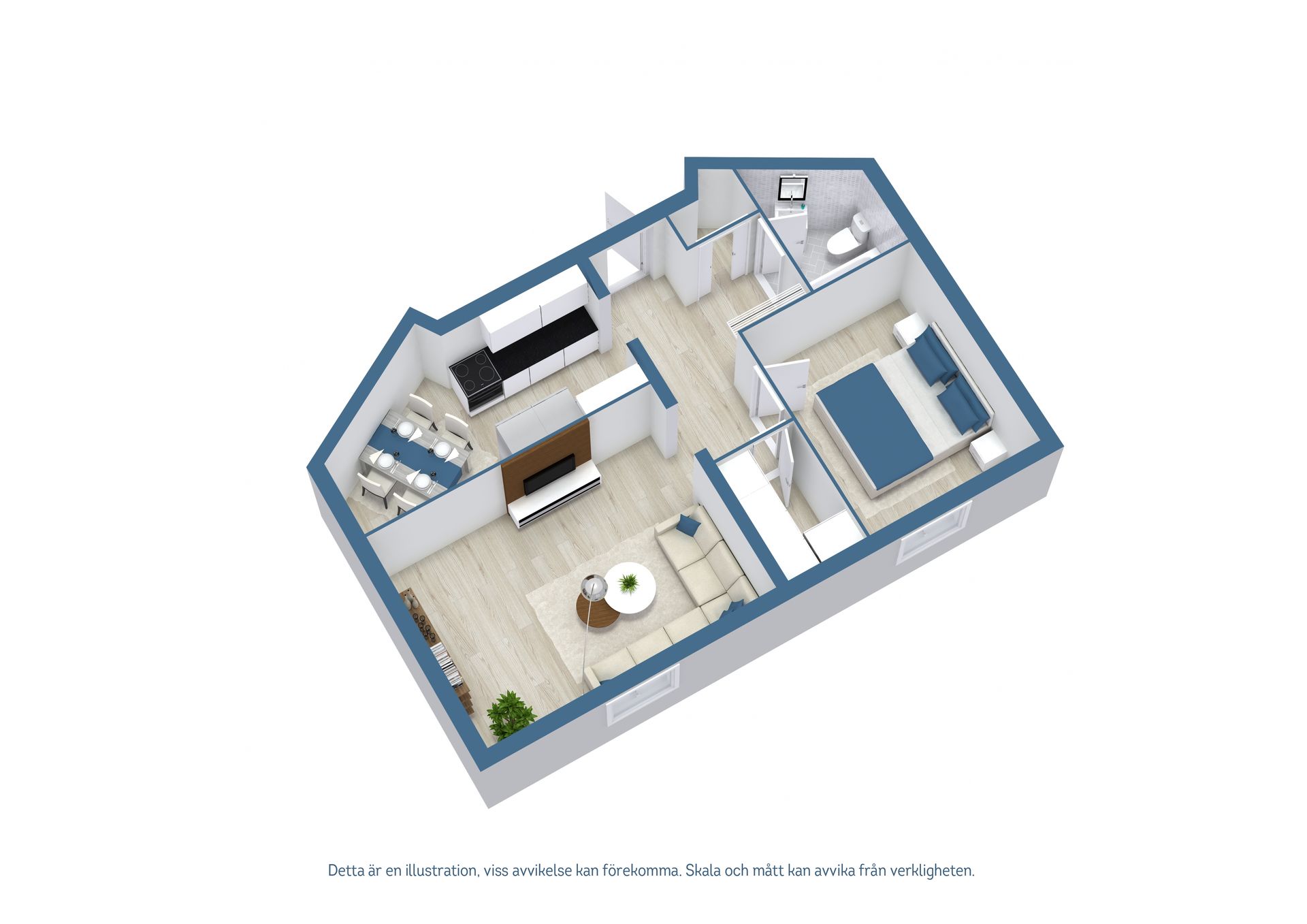 Bostadsrätt, Idrottsvägen 23D, Örbyhus, Tierp
