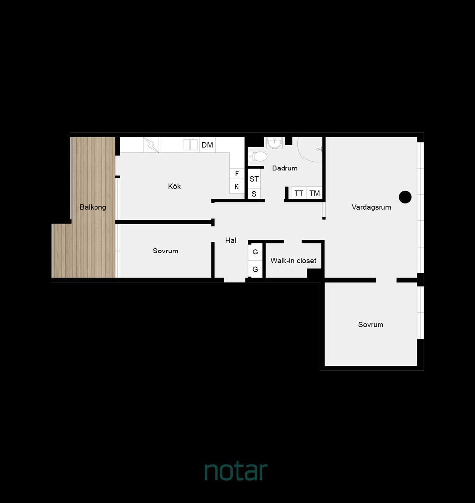 Bostadsrätt, Sunnanväg 18M, Klostergården, Lund