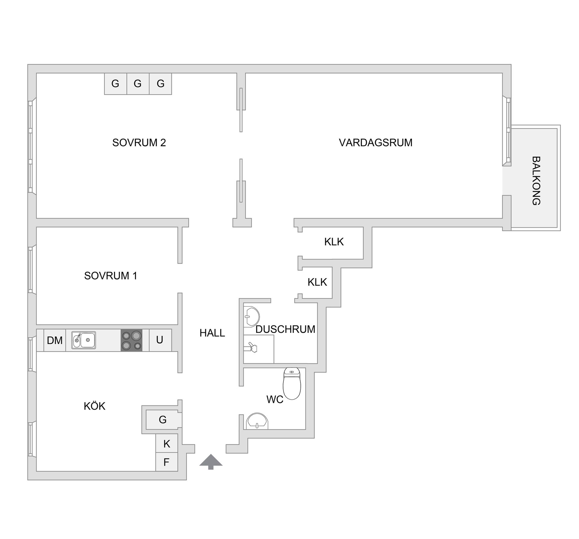 Bostadsrätt, Herrhagsgatan 2, Herrhagen, Karlstad
