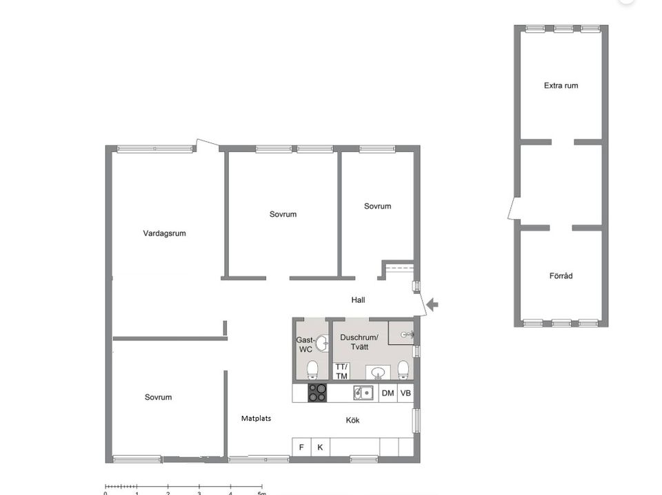 Villa, Klarbärsstigen 16, Kungsängen, Upplands-Bro