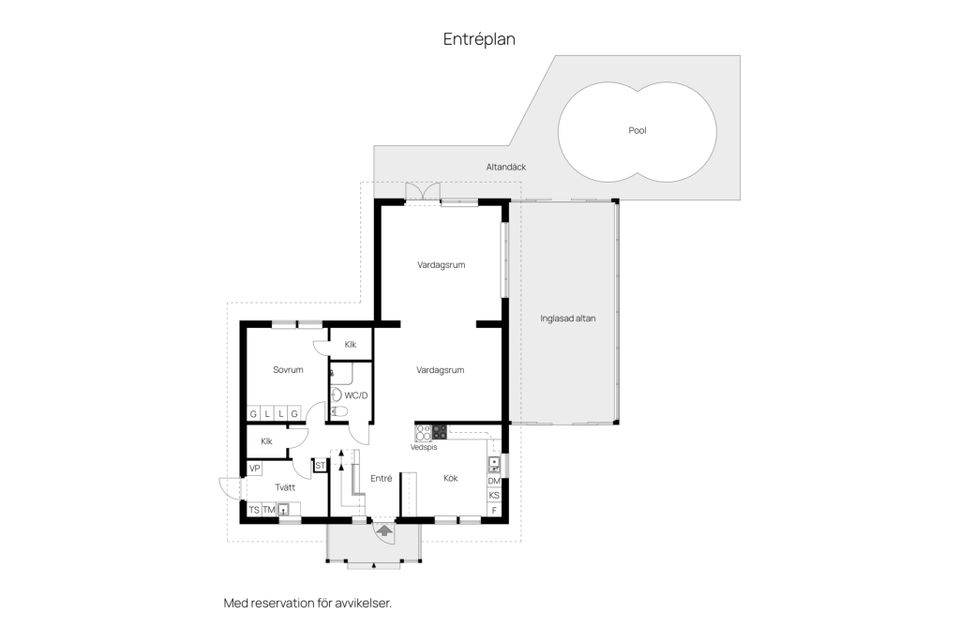 Villa, Vallentins väg 18, Trekanten, Kalmar