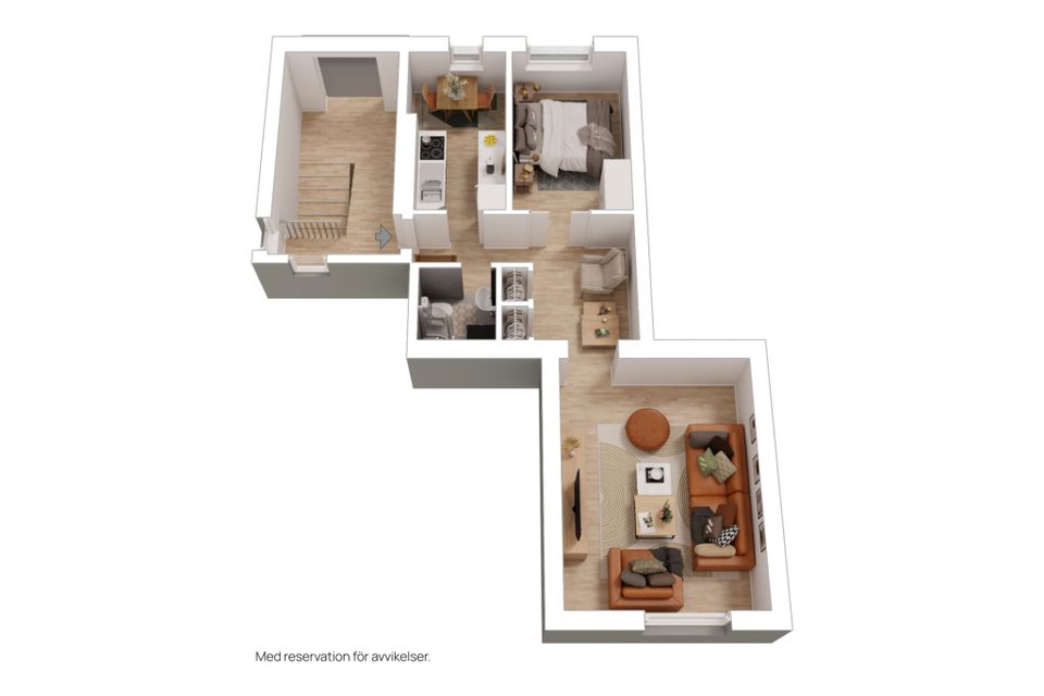 Bostadsrätt, Rådhusgatan 49 B, Odenslund, Östersund