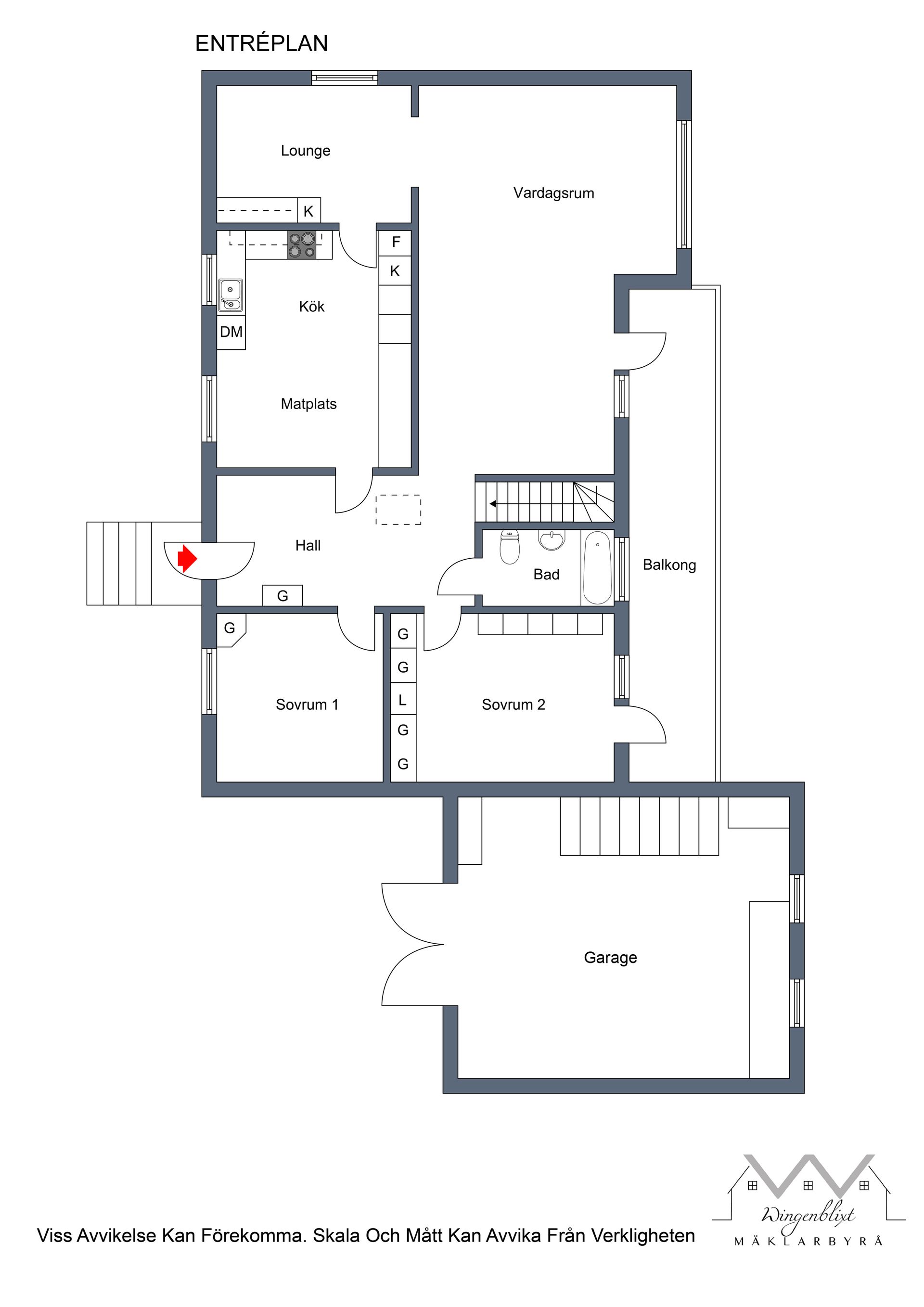 Villa, Björkvägen 7, Råby, Upplands-Bro