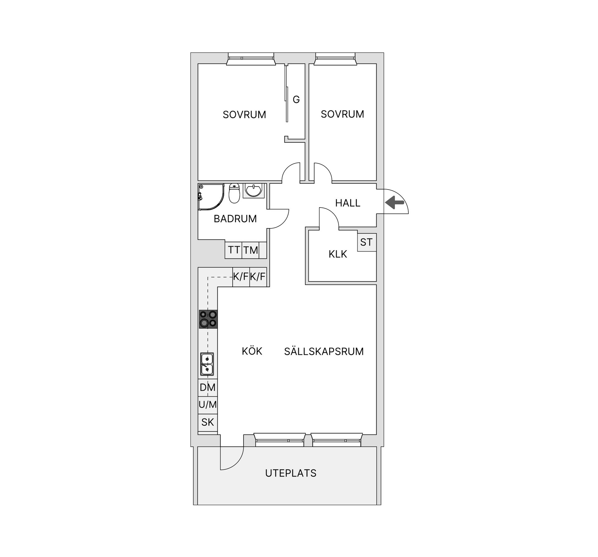Bostadsrätt, Formgatan 28, Limhamns Sjöstad, Malmö