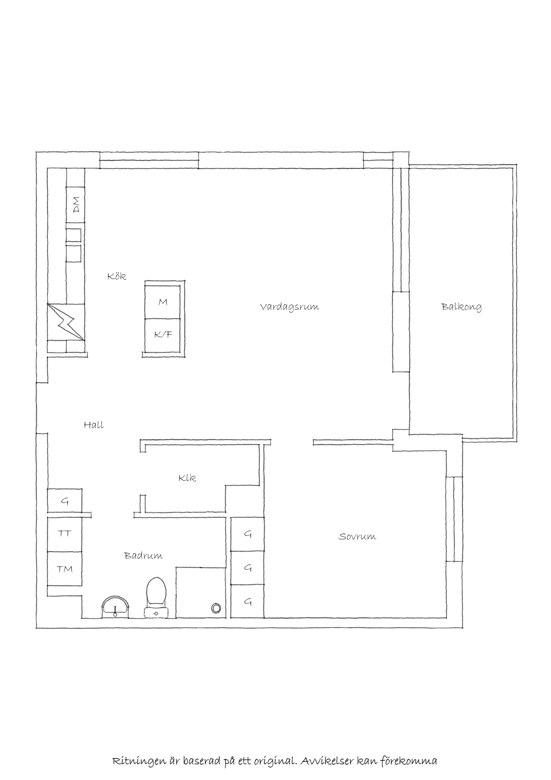 Bostadsrätt, Klockargatan 10, Norra Luthagen, Uppsala