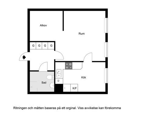 Bostadsrätt, Fabelvägen 7, Kallhäll, Järfälla