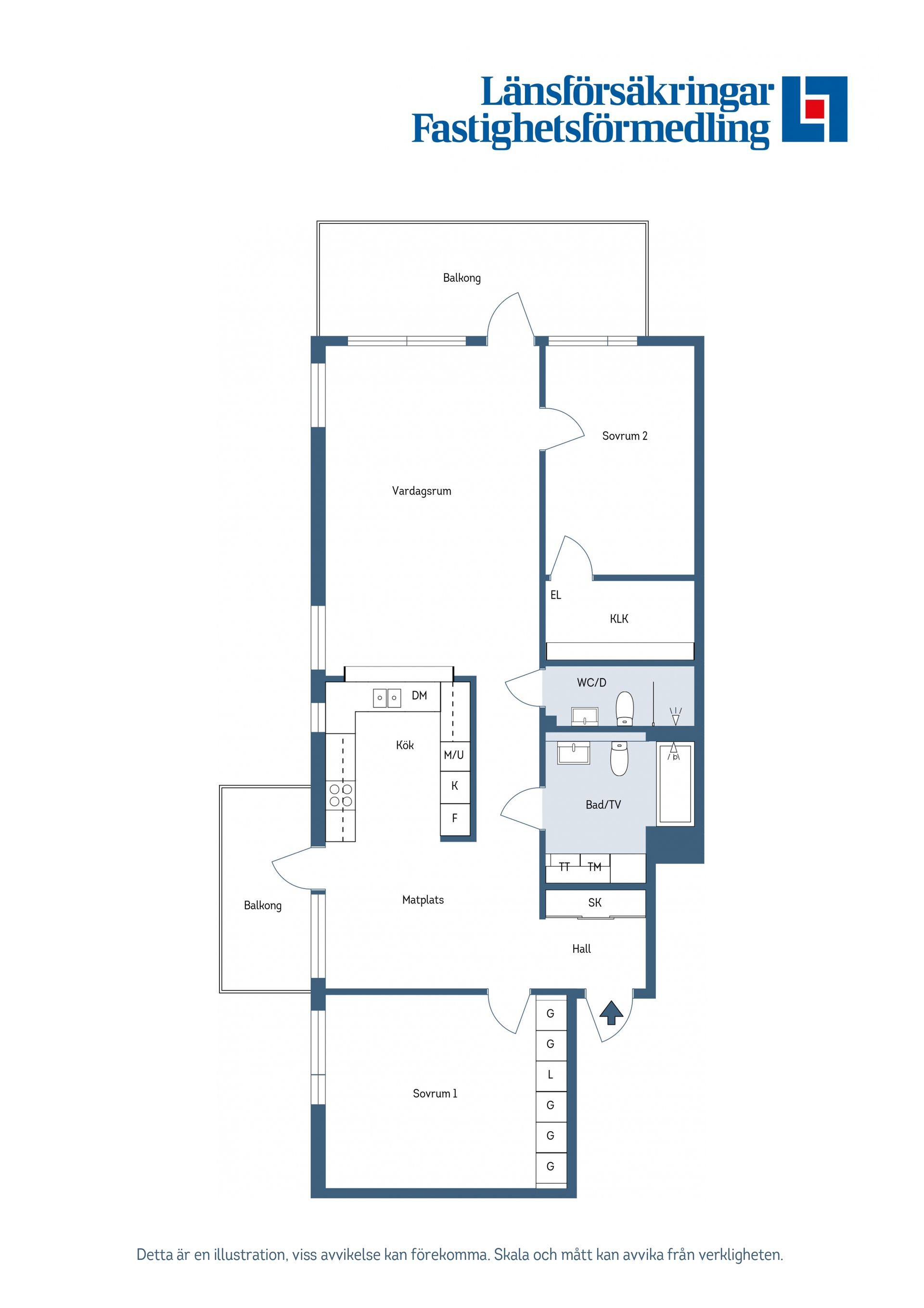 Bostadsrätt, Sickla Allé 21, 3 tr, Sickla Allé, Nacka