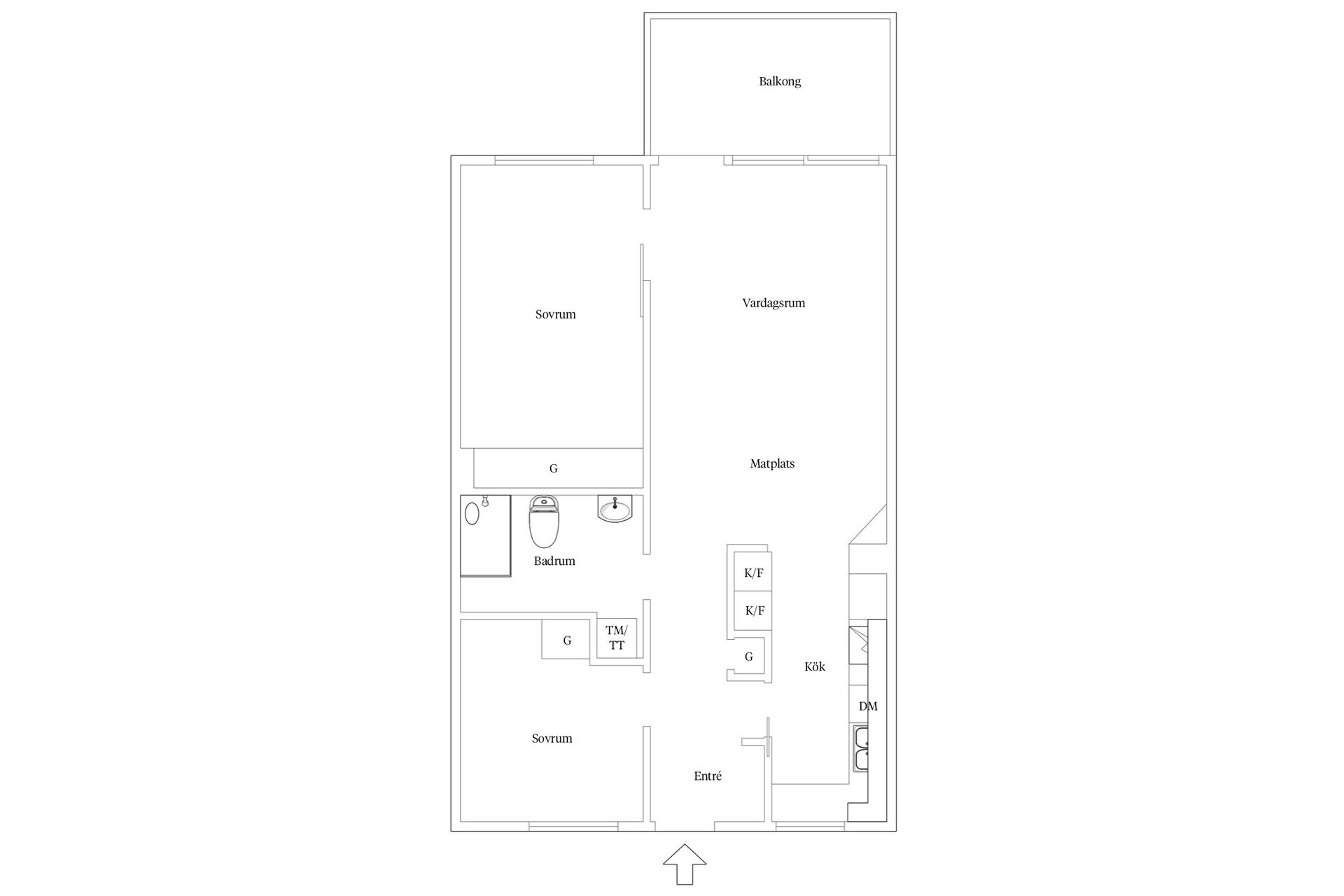 Bostadsrätt, Parternas gränd 3, Norra Fäladen, Lund