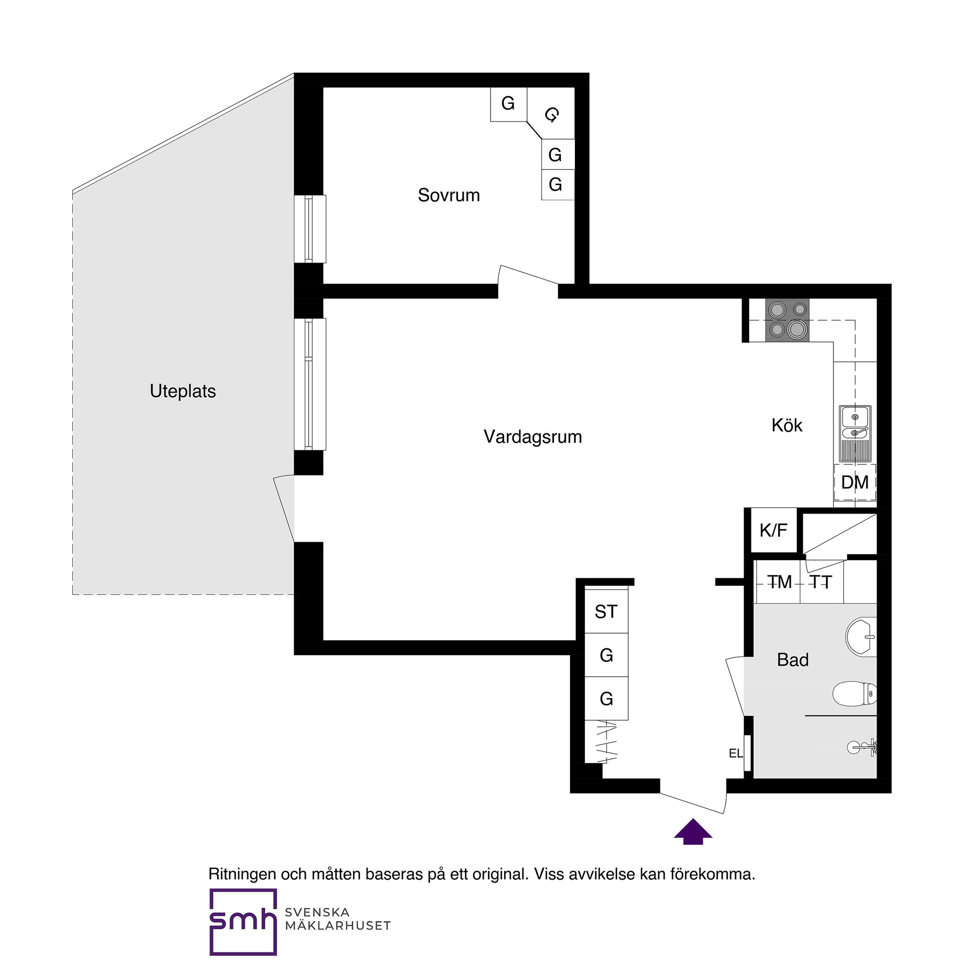 Bostadsrätt, Safirgatan 7, Centralt, Norrtälje