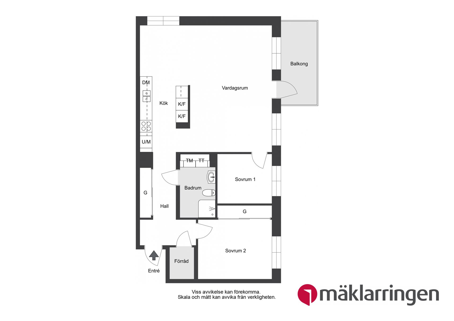 Bostadsrätt, Pressarvägen 6, Kallhäll, Järfälla