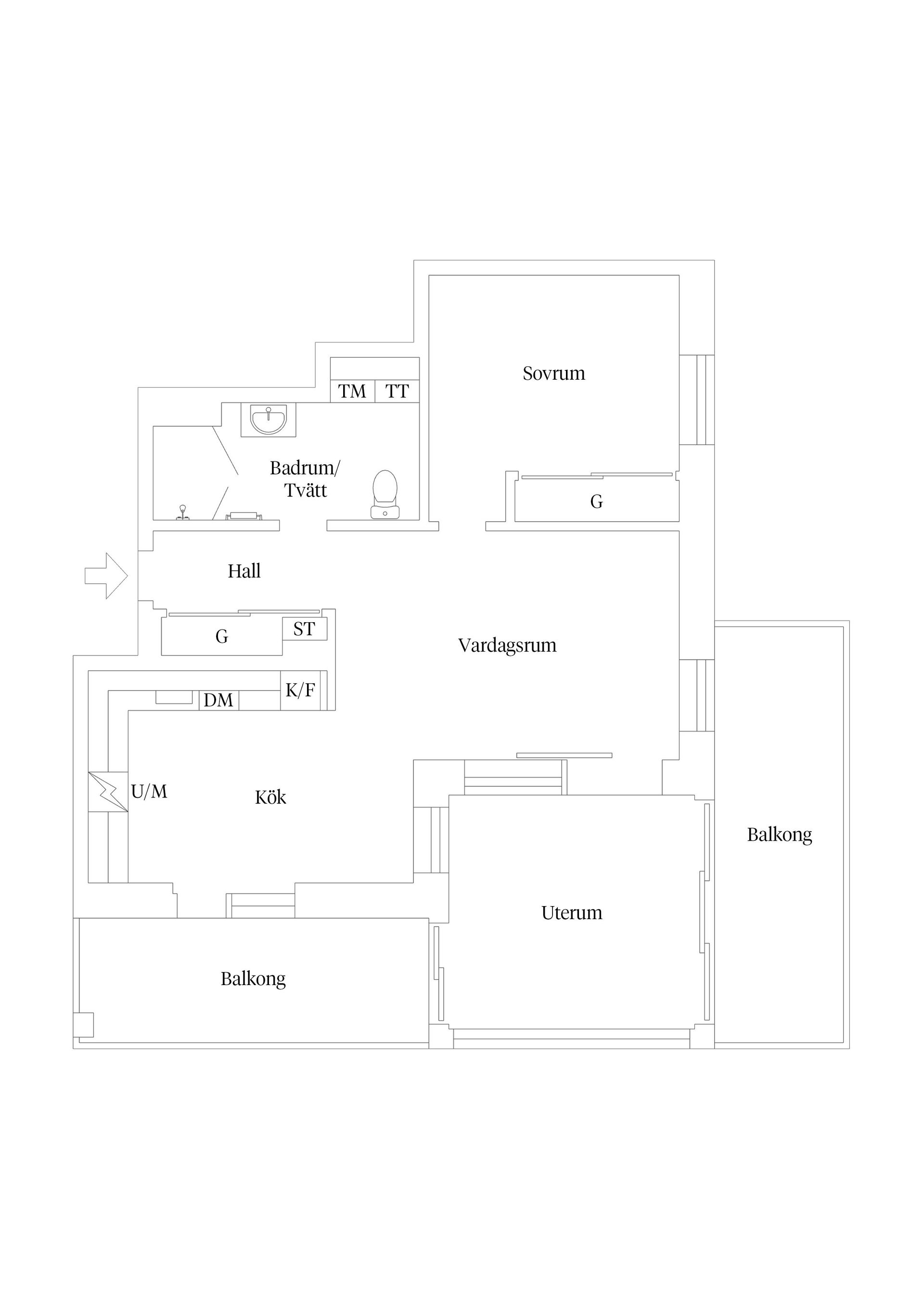 Bostadsrätt, Jeanssongatan 13, Varvsholmen, Kalmar