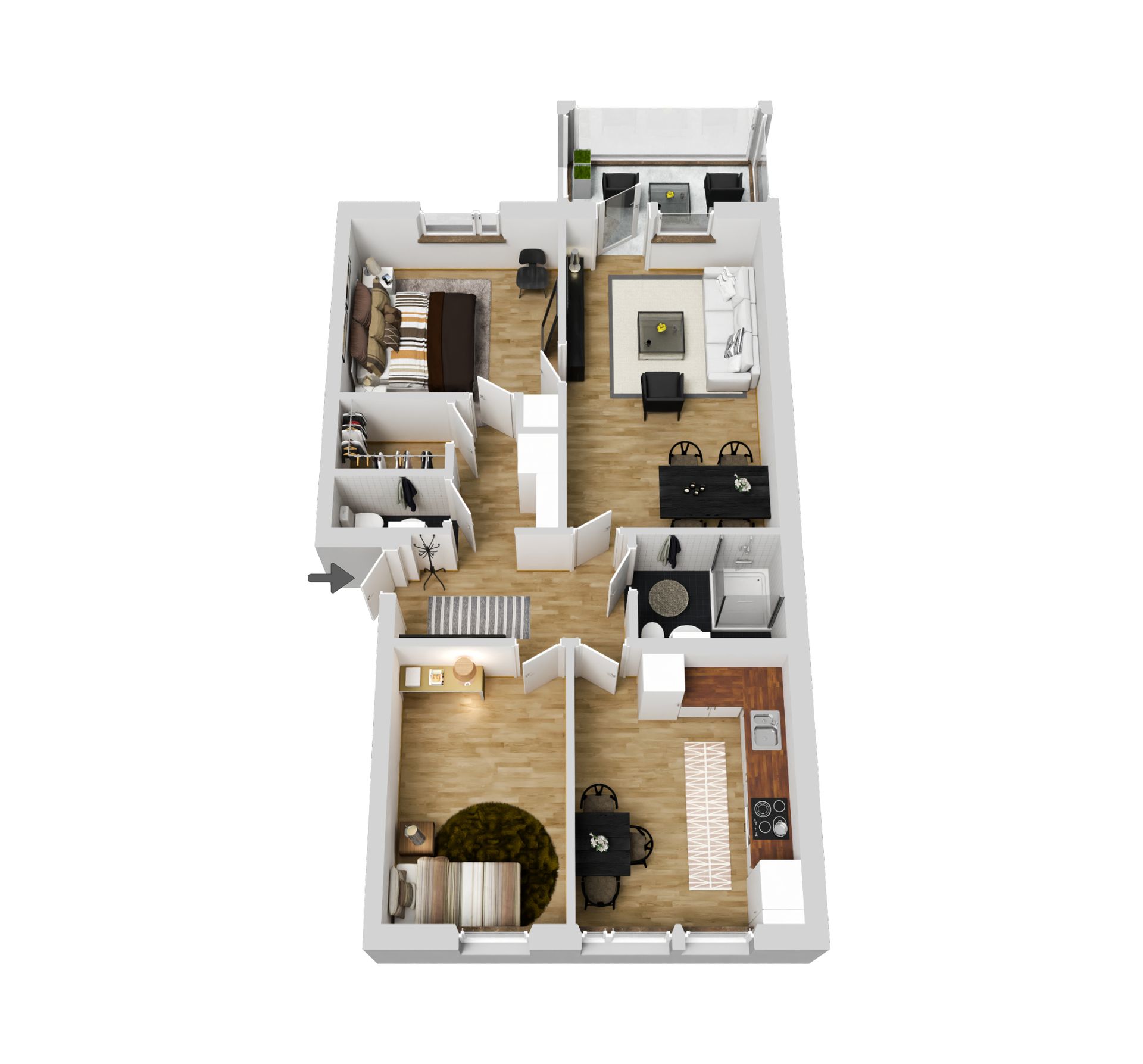 Bostadsrätt, Högarörsgatan 19, Lagavallen, Ljungby