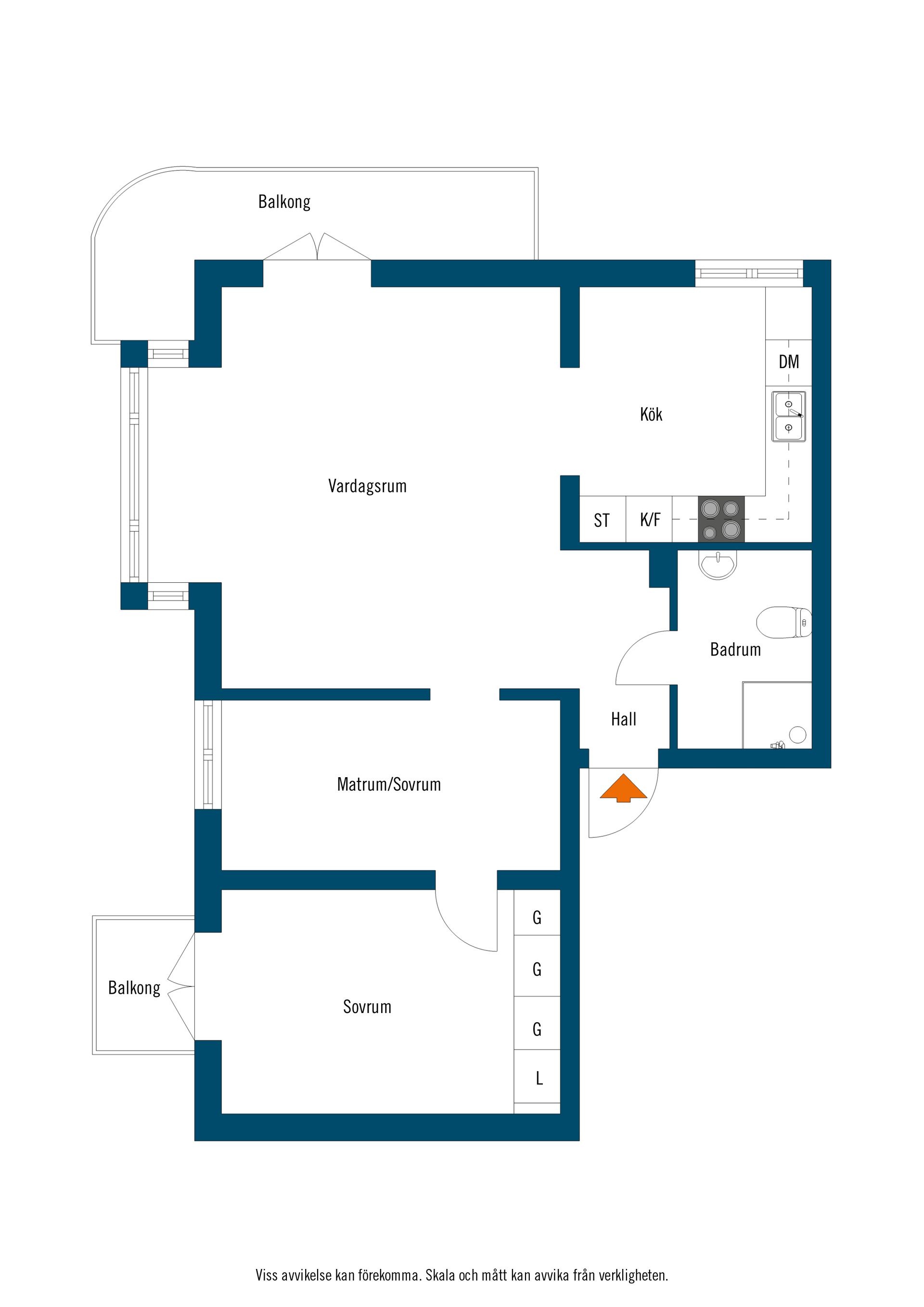 Bostadsrätt, Norra Kyrkogatan 18, Centrum, Ängelholm