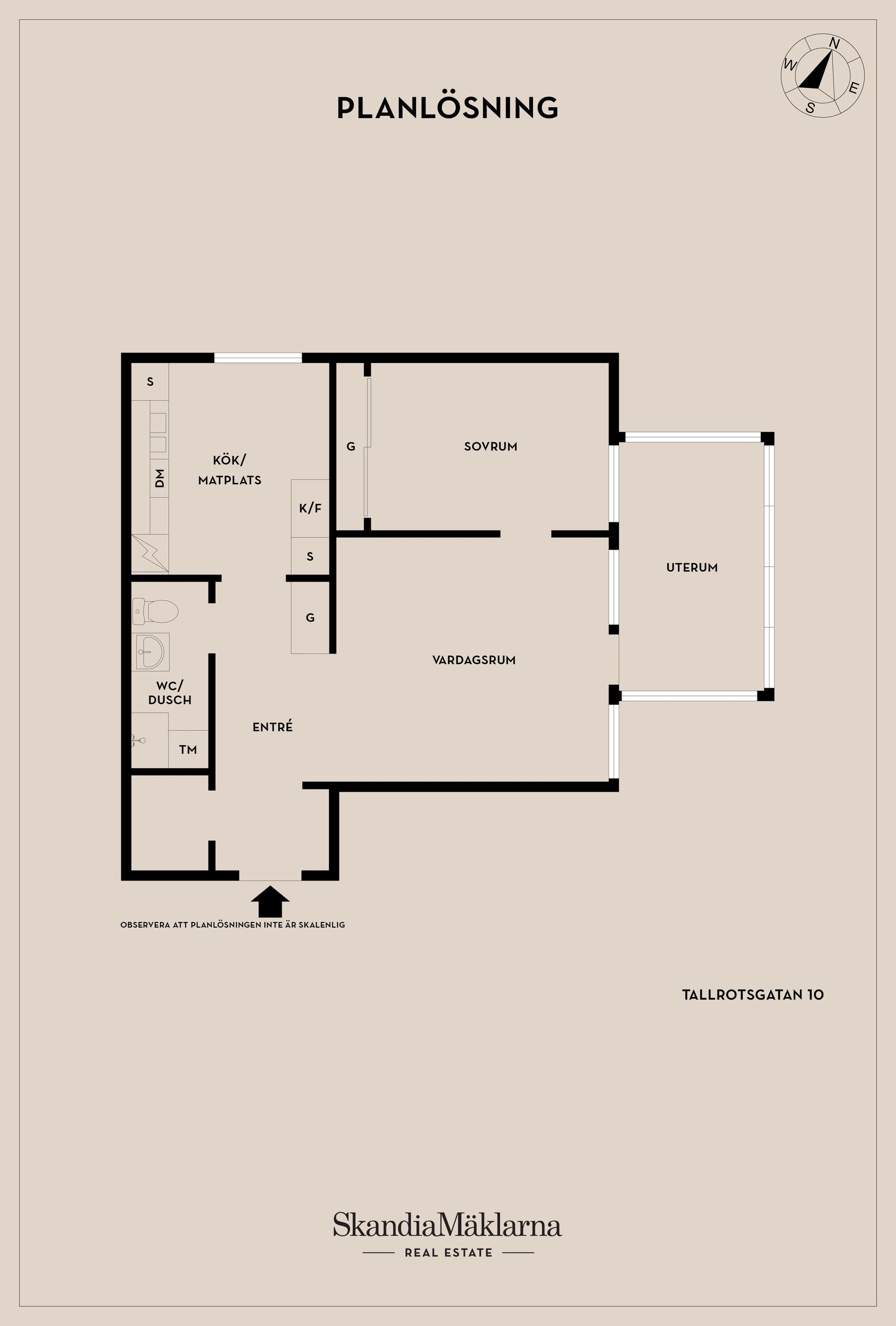 Bostadsrätt, Tallrotsgatan 10, Haga, Sundsvall