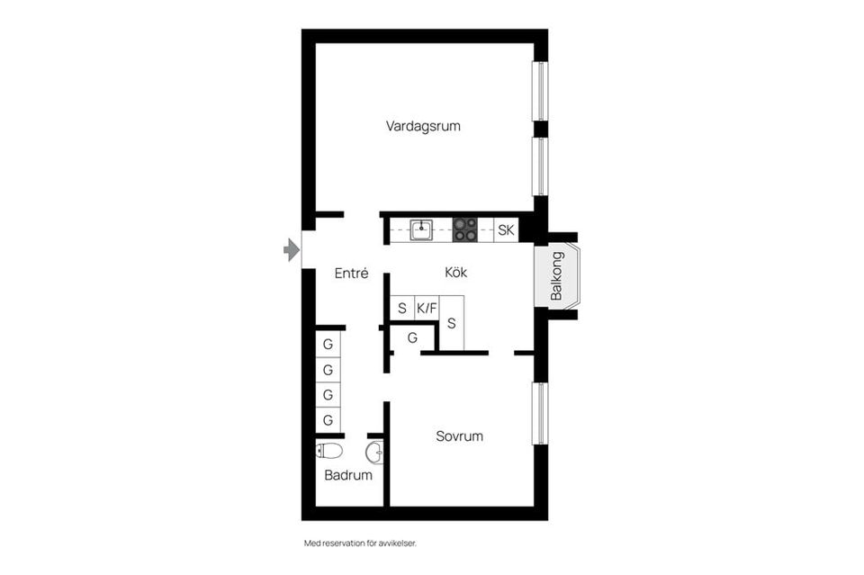 Bostadsrätt, Sandelsgatan 28, Gärdet, Stockholm