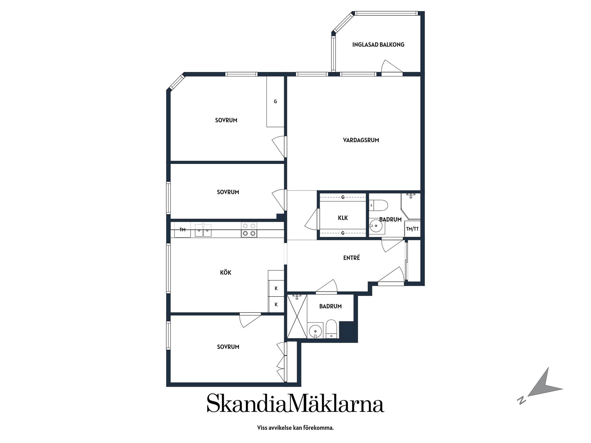 Bostadsrätt, Oxhagsvägen 7C, Tosterö, Strängnäs