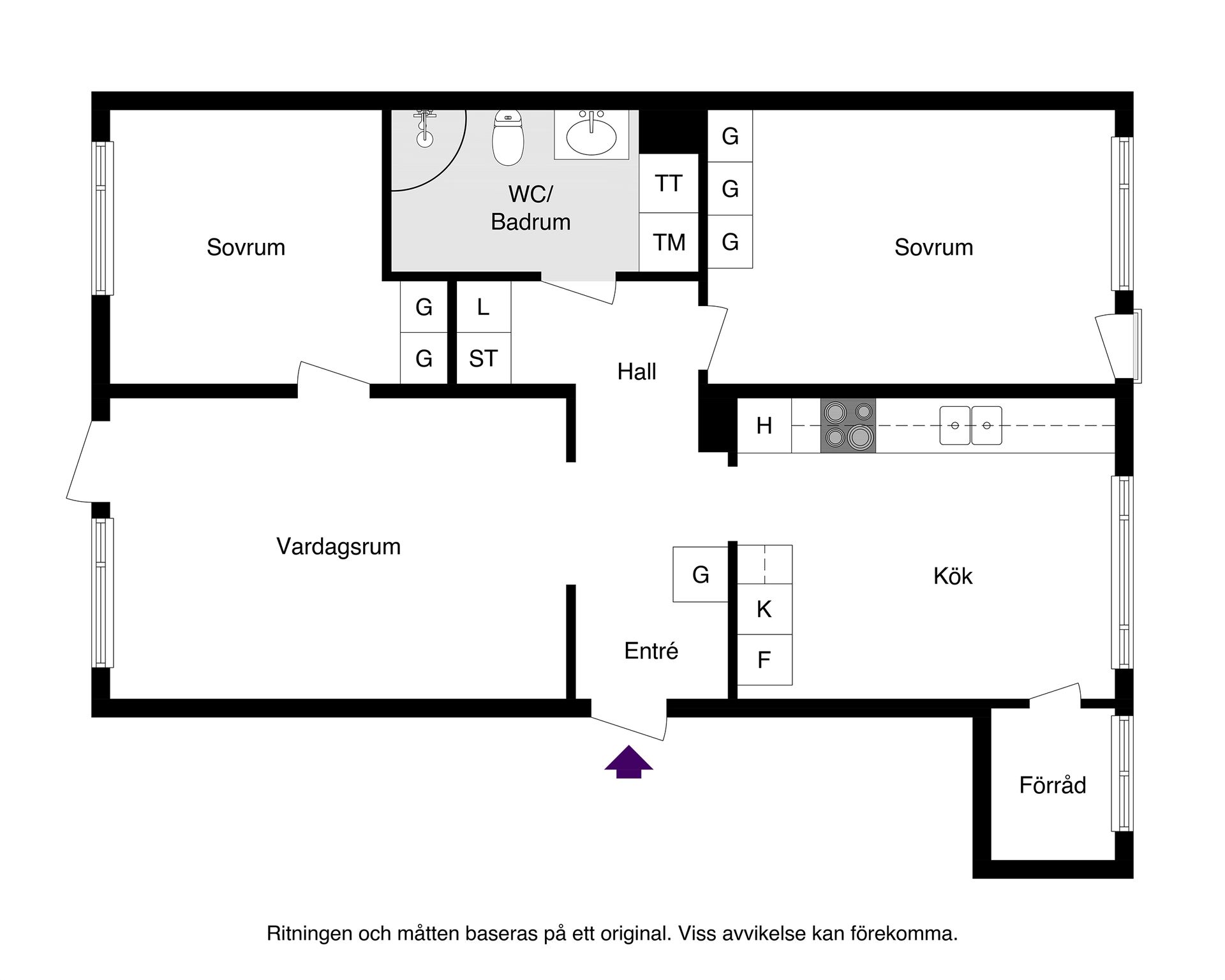 Bostadsrätt, Gustaf Kjellbergs väg 3B, Ulleråker, Uppsala