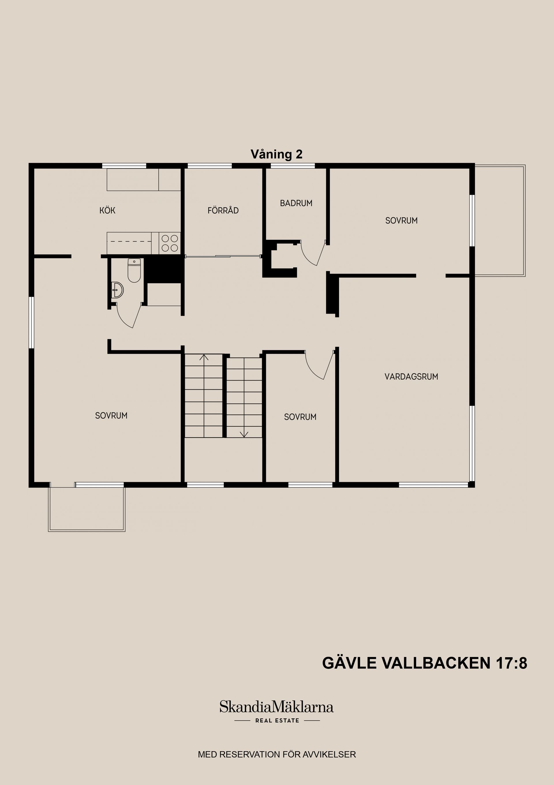 Villa, Blendagatan 8, Vallbacken, Gävle