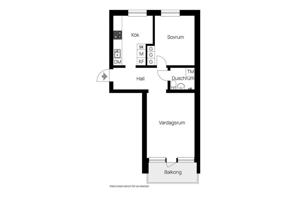 Bostadsrätt, Brännavägen 17, Brännan, Härnösand