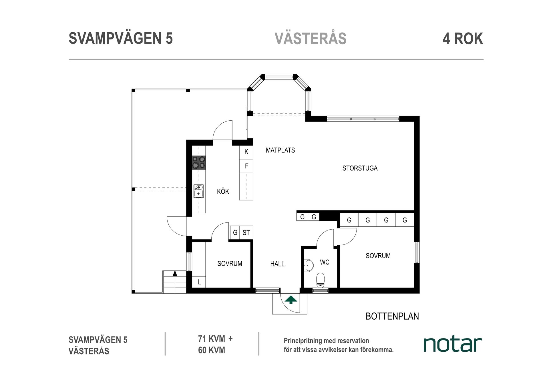 Villa, Svampvägen 5, Enhagen, Västerås