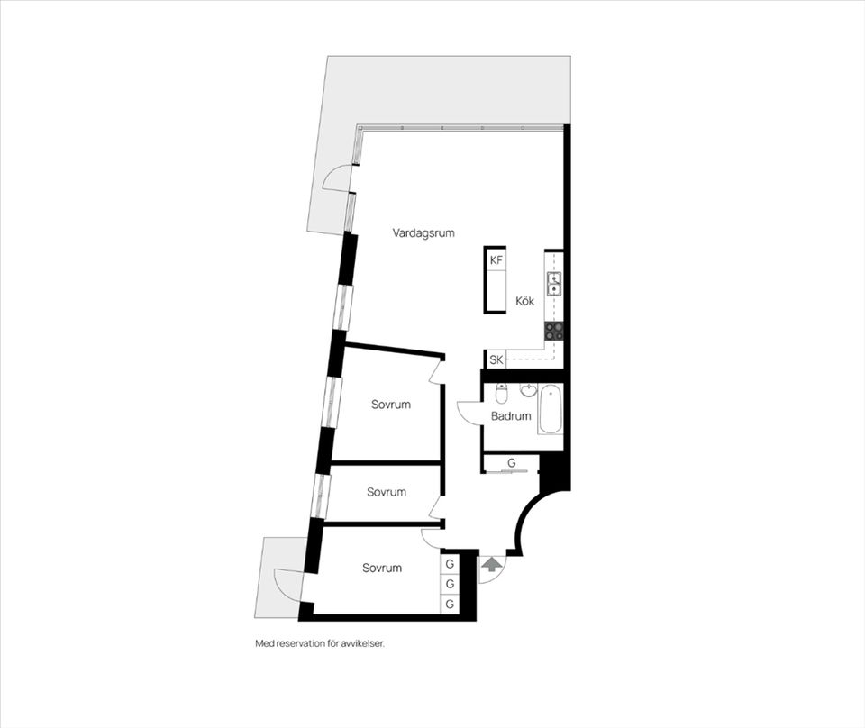 Bostadsrätt, Kölnagatan 14, Hammarby Sjöstad, Stockholm