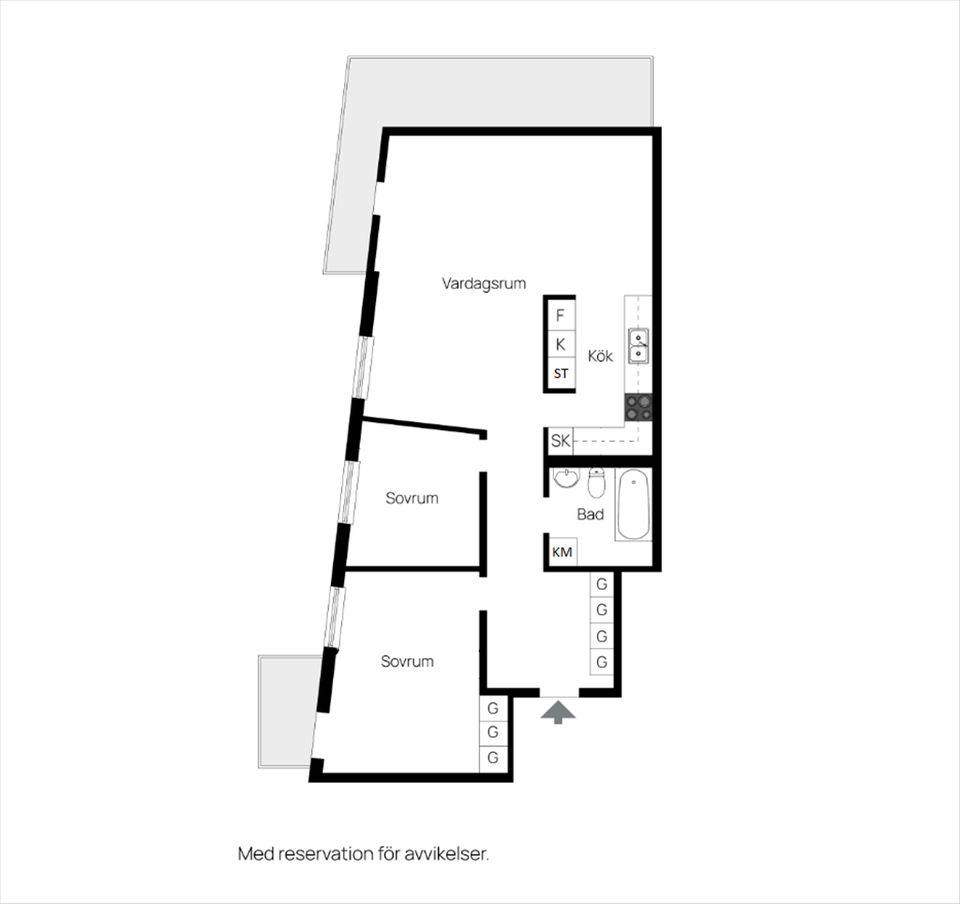 Bostadsrätt, Kölnagatan 14, Hammarby Sjöstad, Stockholm