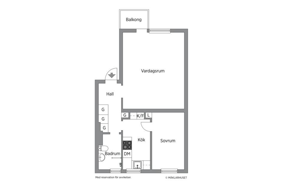 Bostadsrätt, Registervägen 8, Abrahamsberg, Stockholm