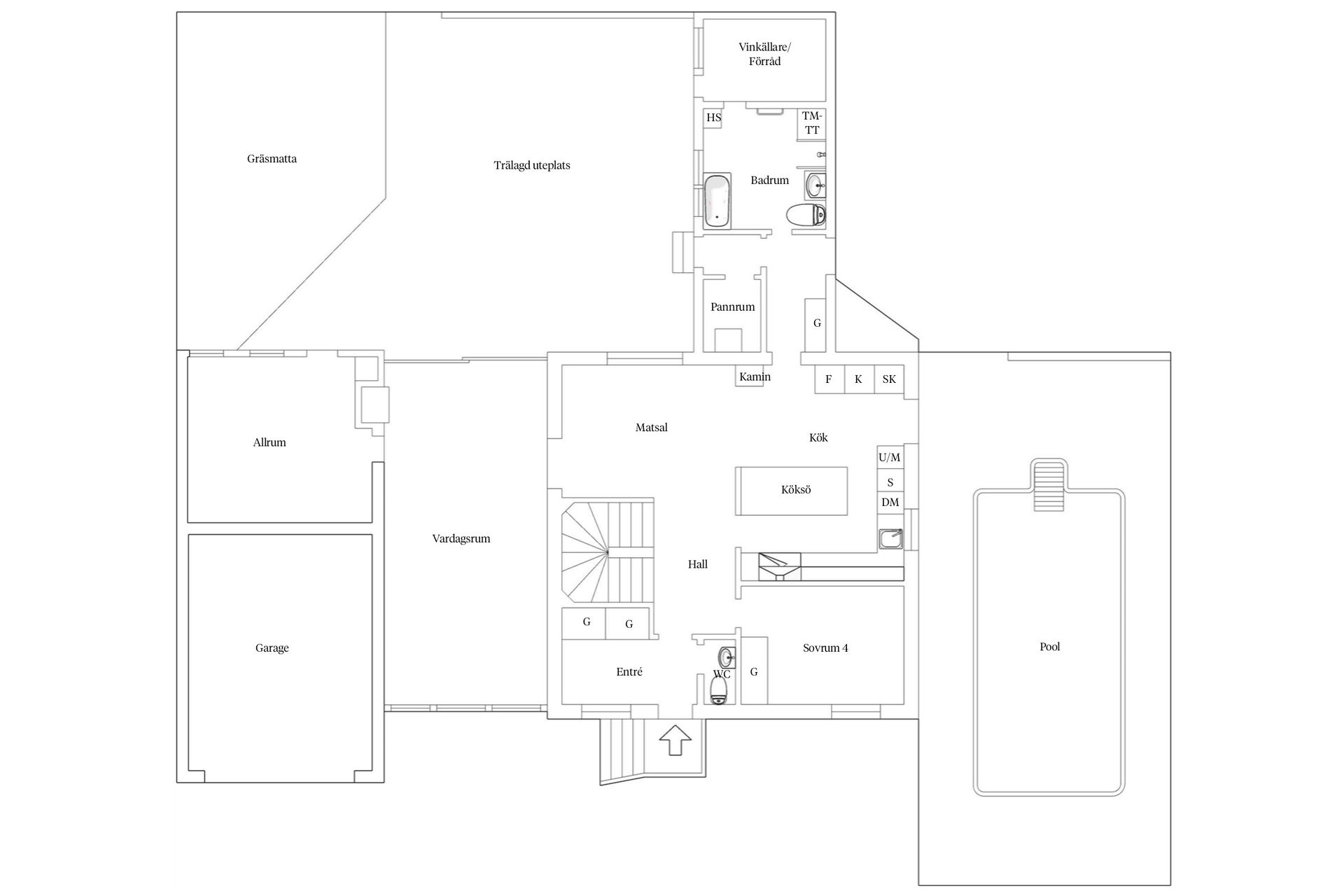 Villa, Eckragatan 13A, Långedrag - Eckran, Göteborg