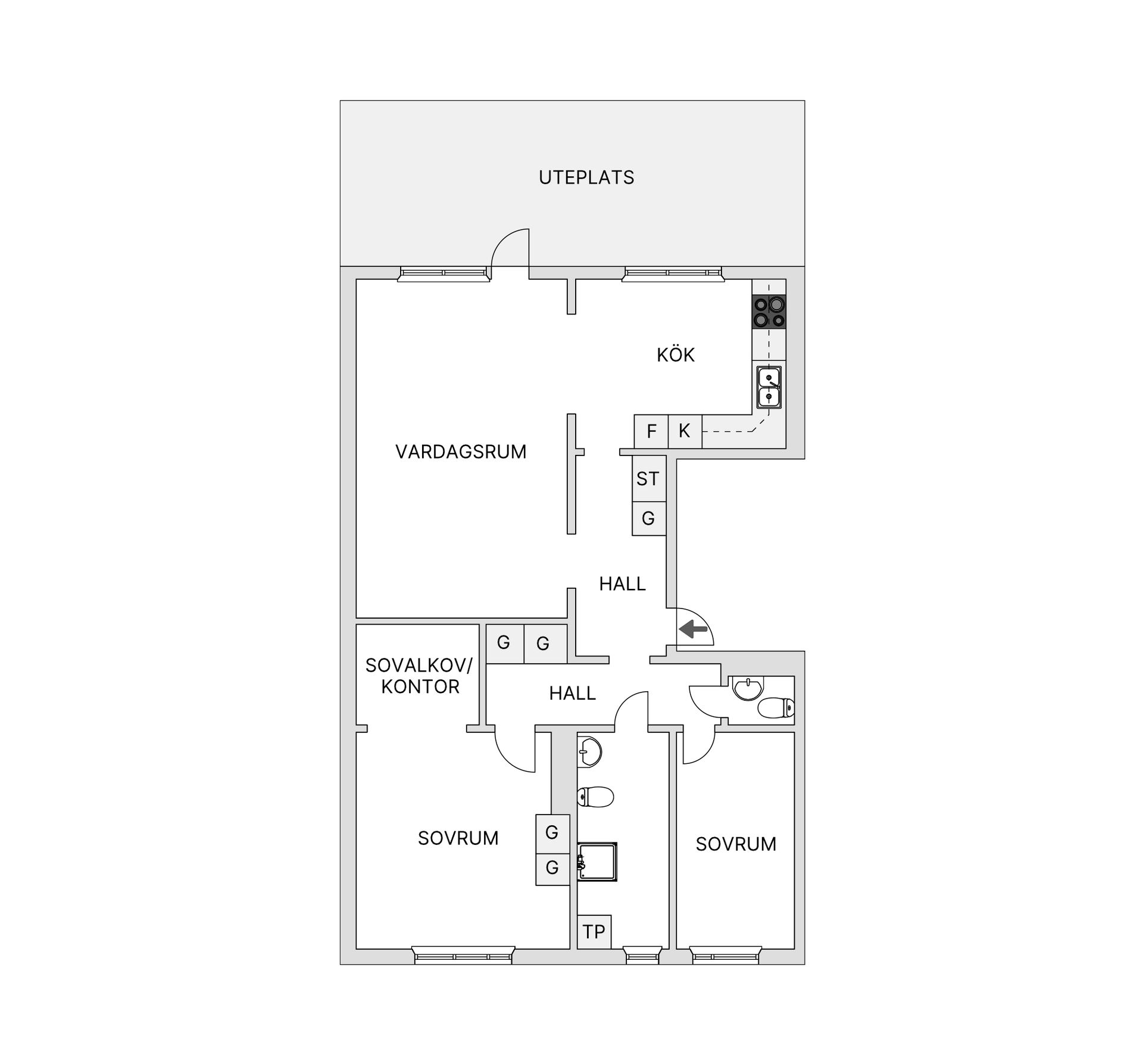Bostadsrätt, Solstrålegatan 8, Länsmansgården, Göteborg