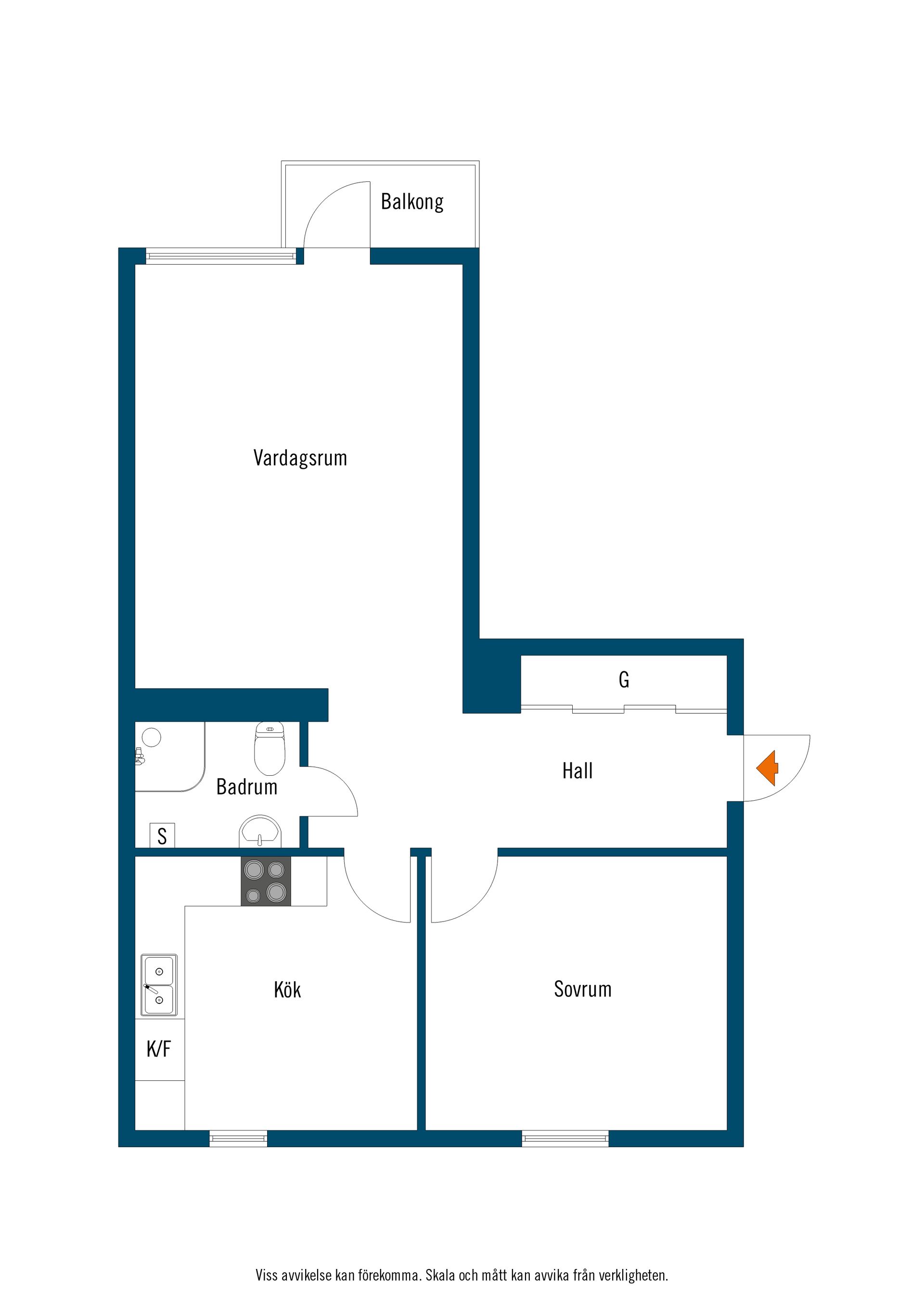Bostadsrätt, Malmövägen 21B, Gärsnäs, Simrishamn
