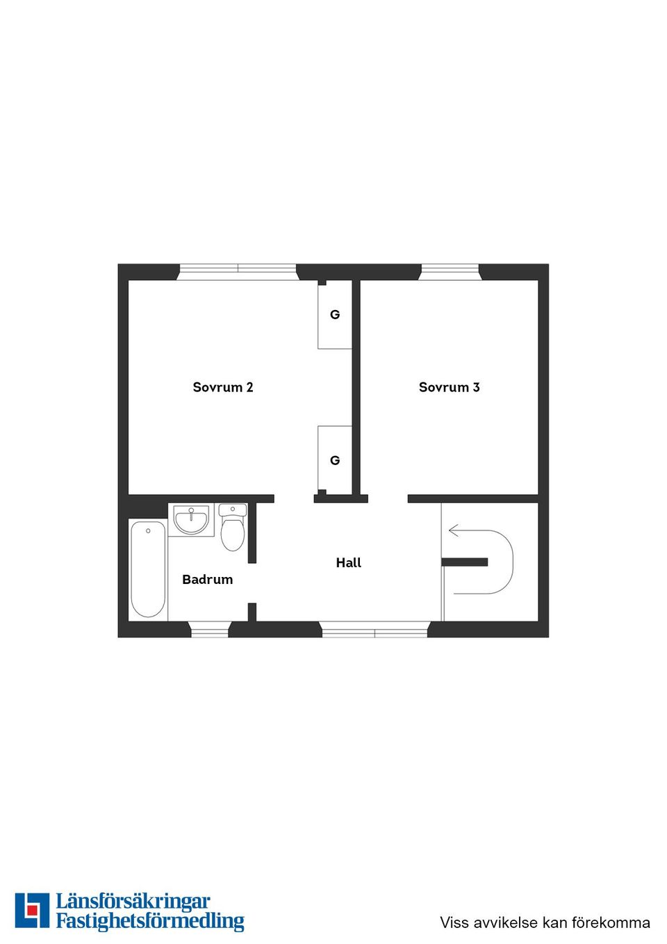 Bostadsrätt, Radhus, Åsvägen 2B, Ås, Krokom