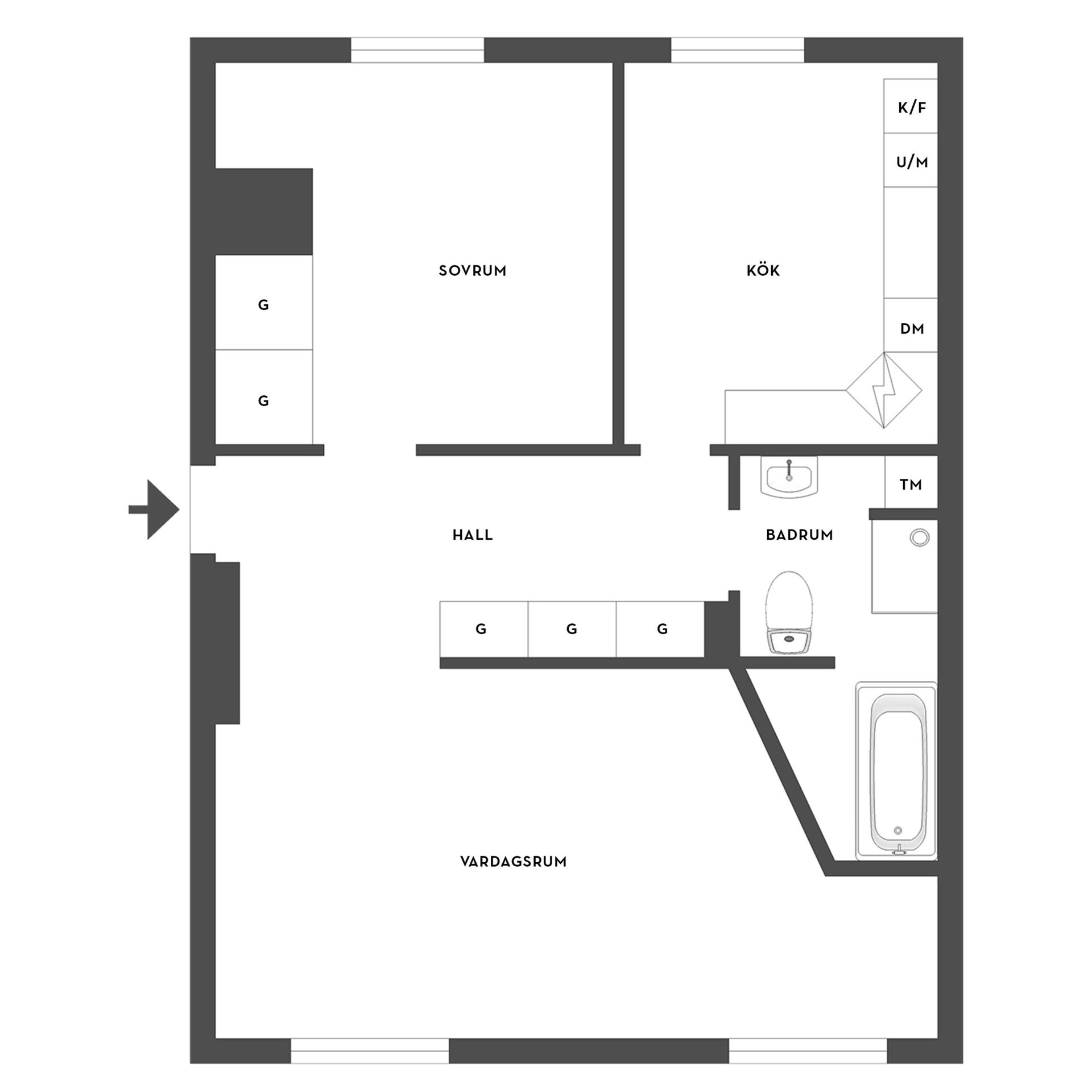 Bostadsrätt, Skolgatan 28, Centralt, Norrköping