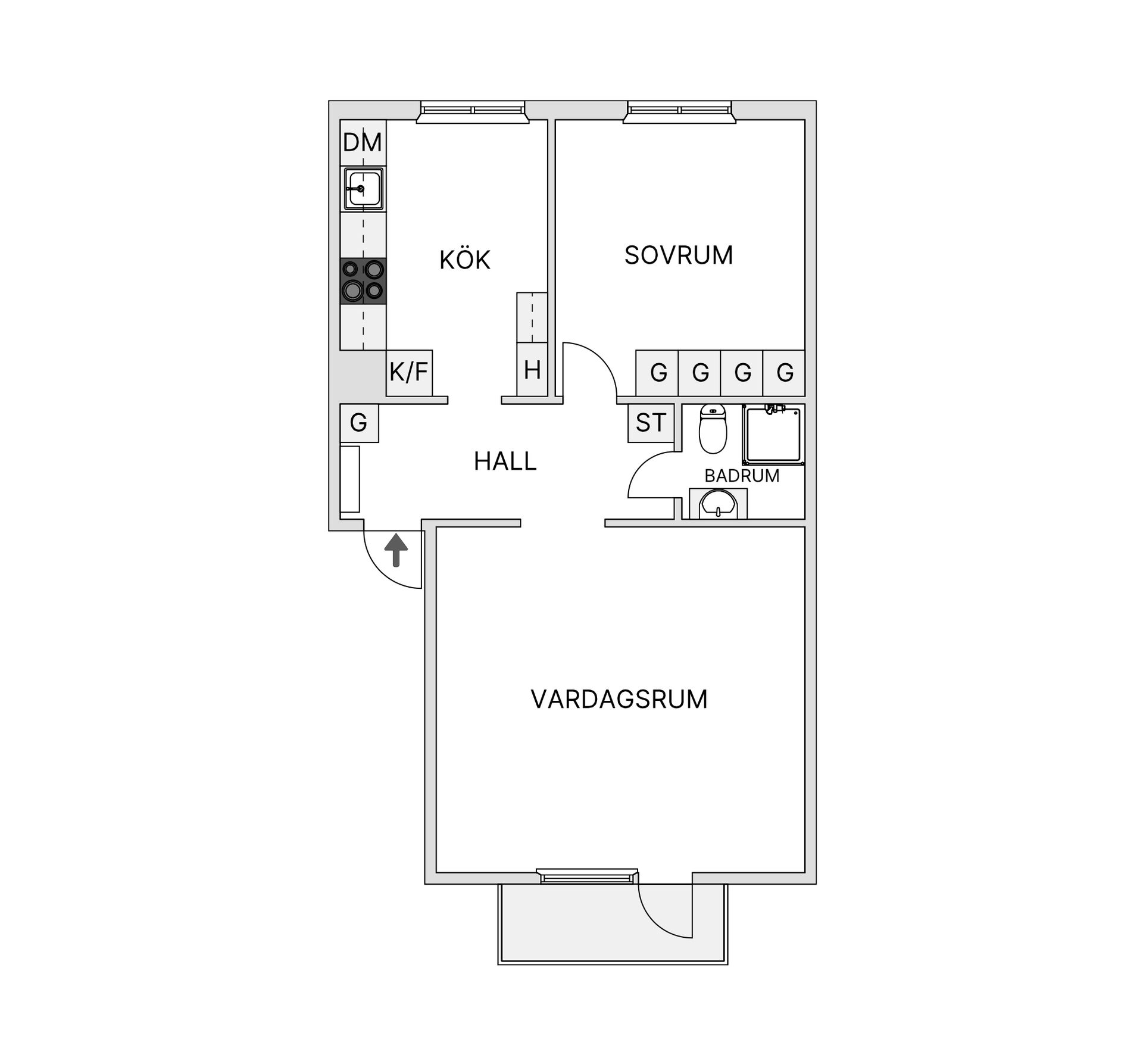 Bostadsrätt, Nansensgatan 10B, Centrala Hisingen, Göteborg