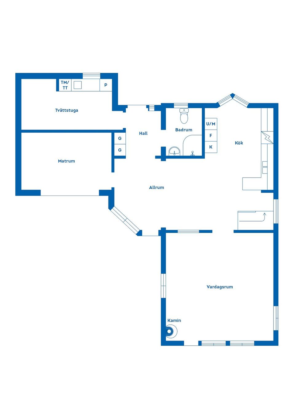 Villa, Södra Strömvägen 35, Masugnen, Falun