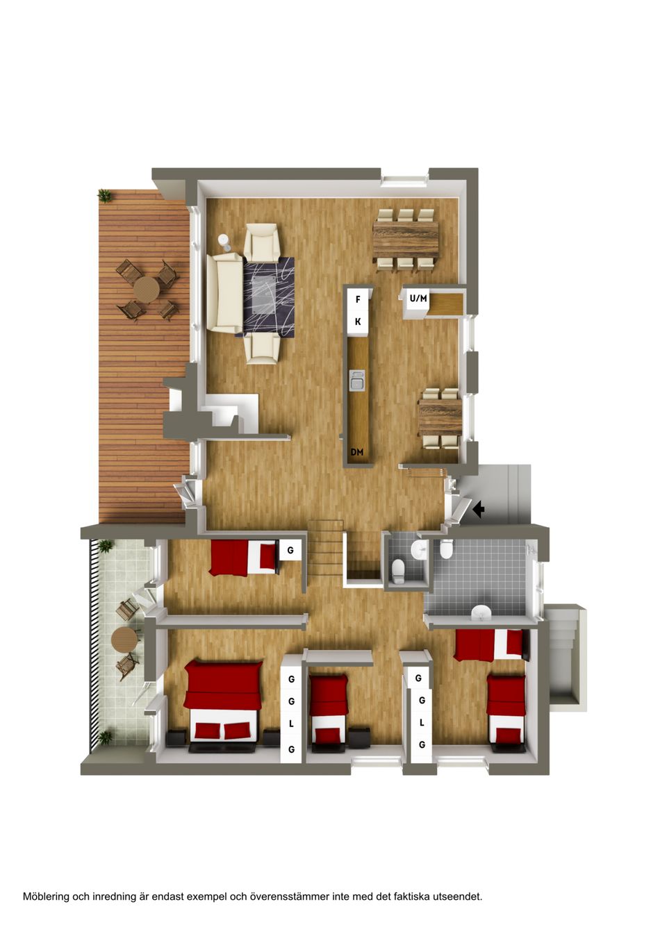 Villa, Garagegatan 10, Agen, Degerfors