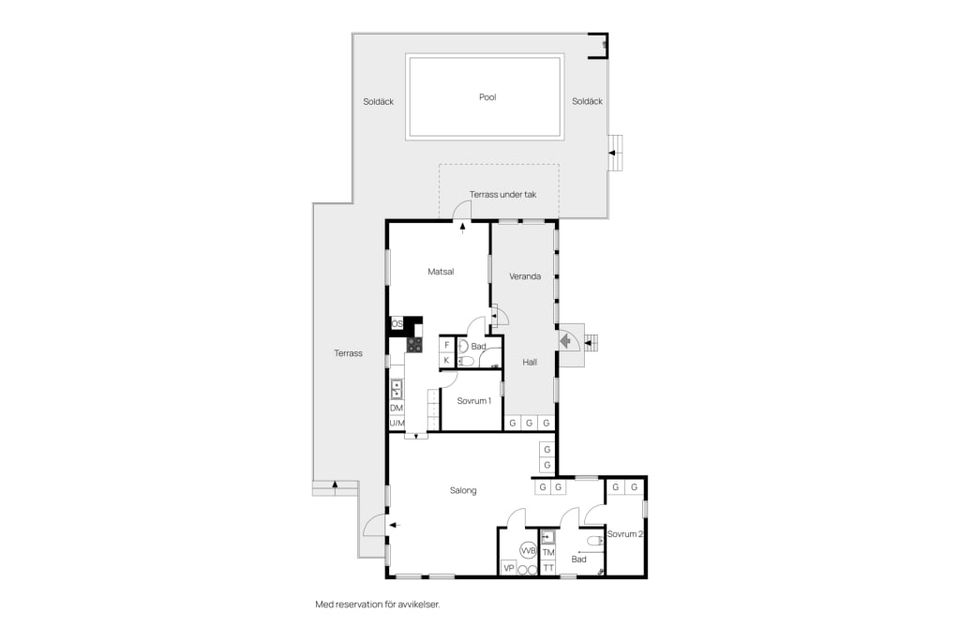 Villa, Kyllinge 102-103, Jugansbo, Sala