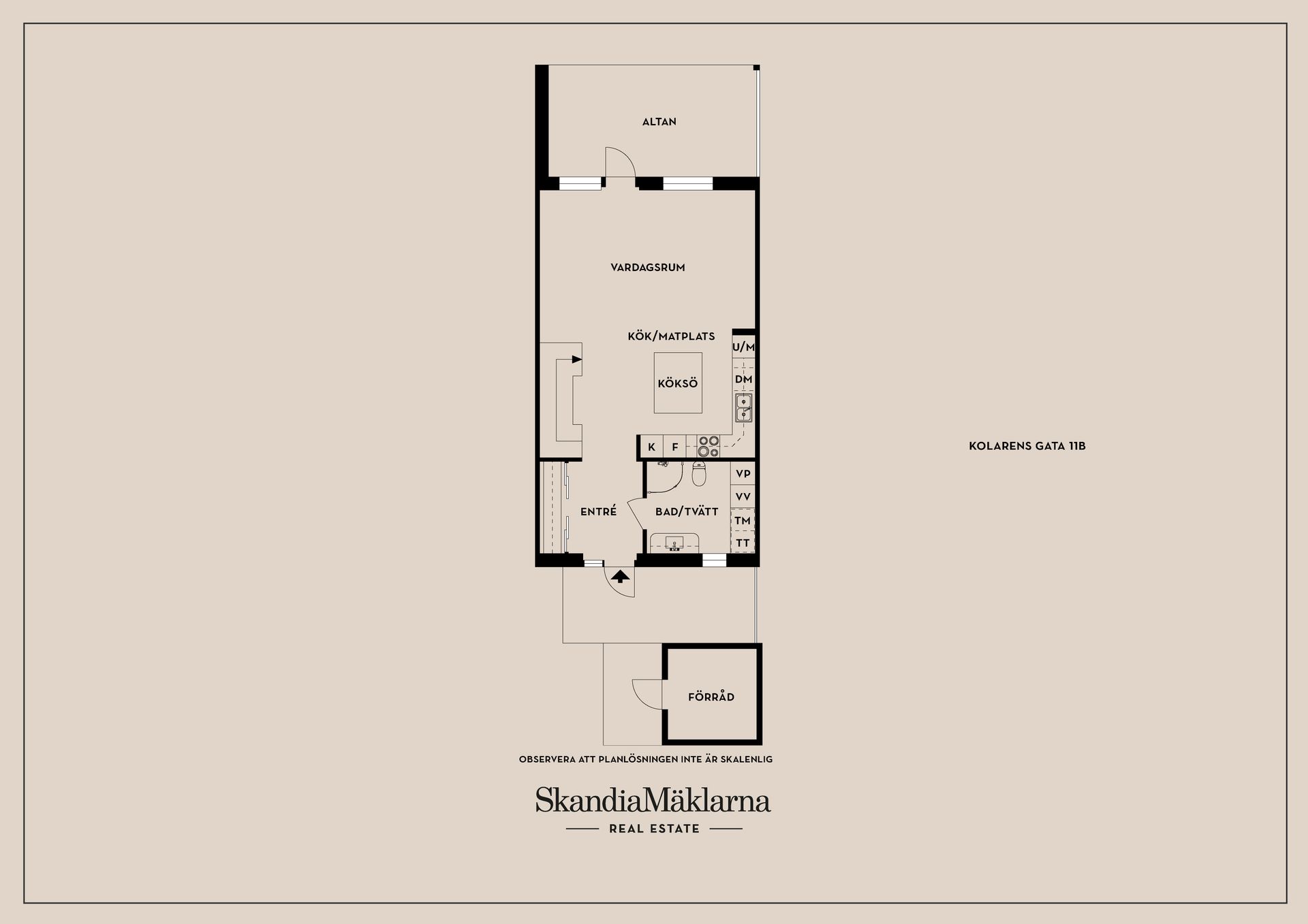 Bostadsrätt, Kolarens gata 11B, Karlstad