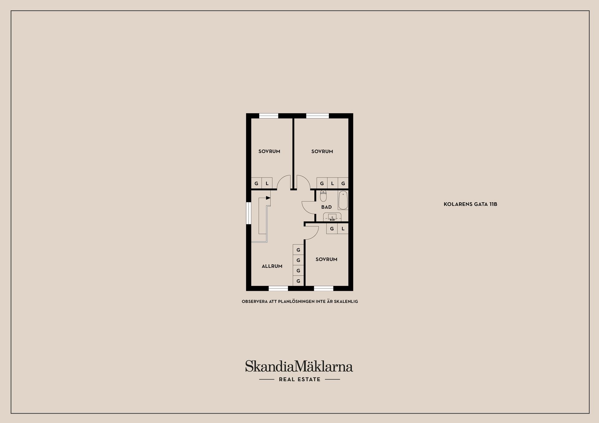 Bostadsrätt, Kolarens gata 11B, Karlstad
